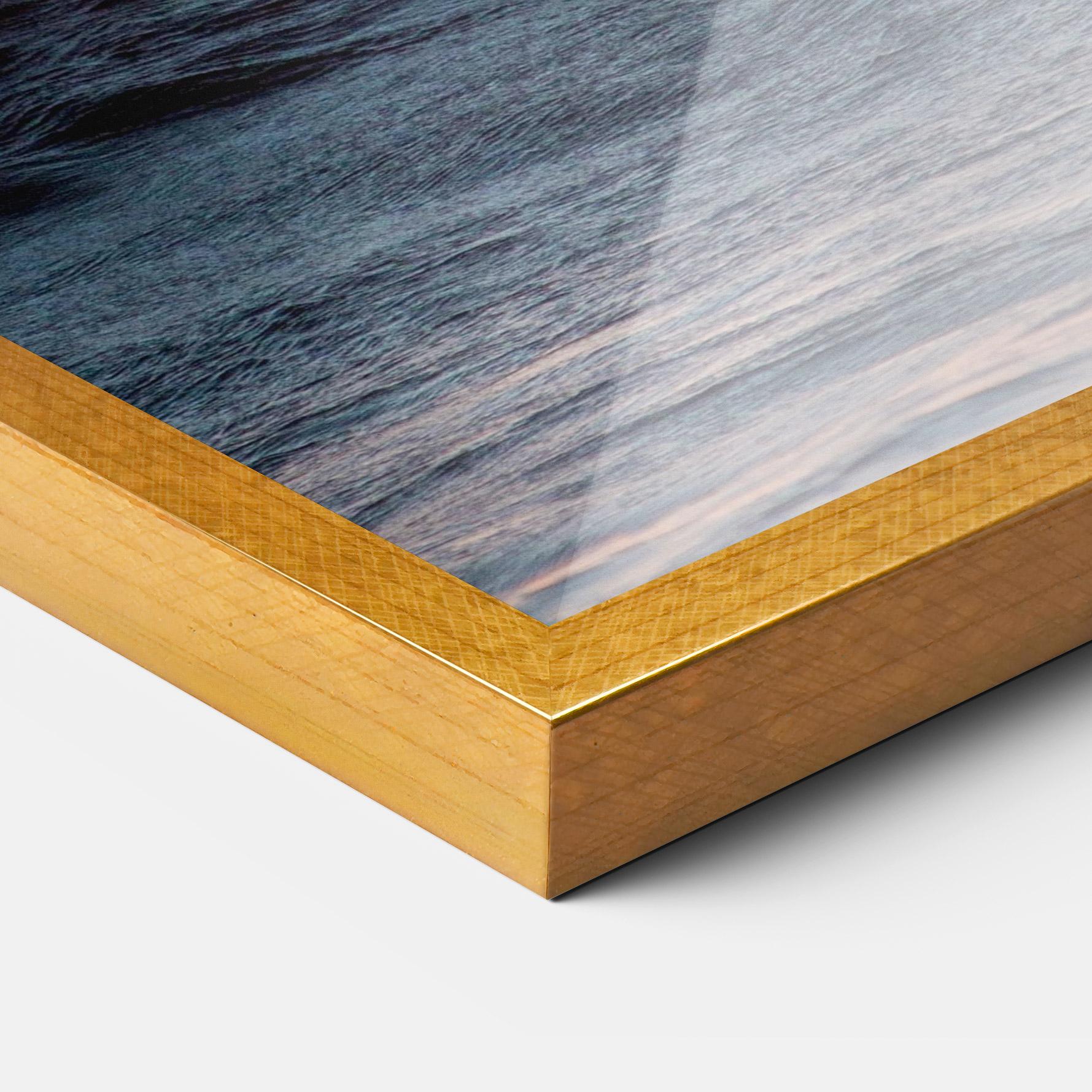 Gerahmte Poster Morning Waves mockup 3