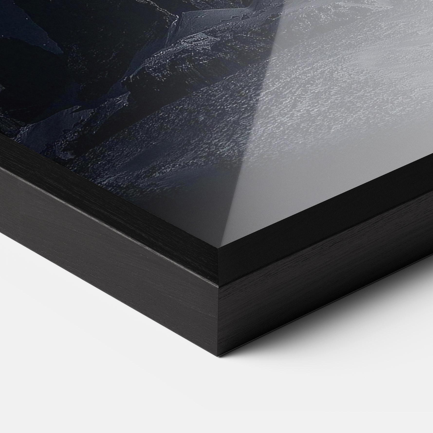 Gerahmte Poster Galactic Sky mockup 3