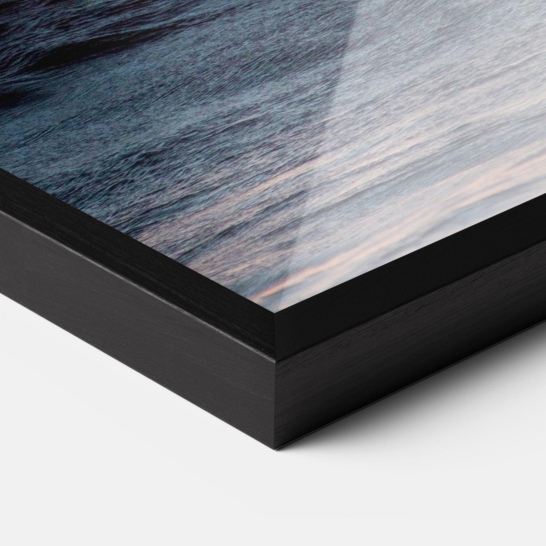 Gerahmte Poster Morning Waves mockup 3