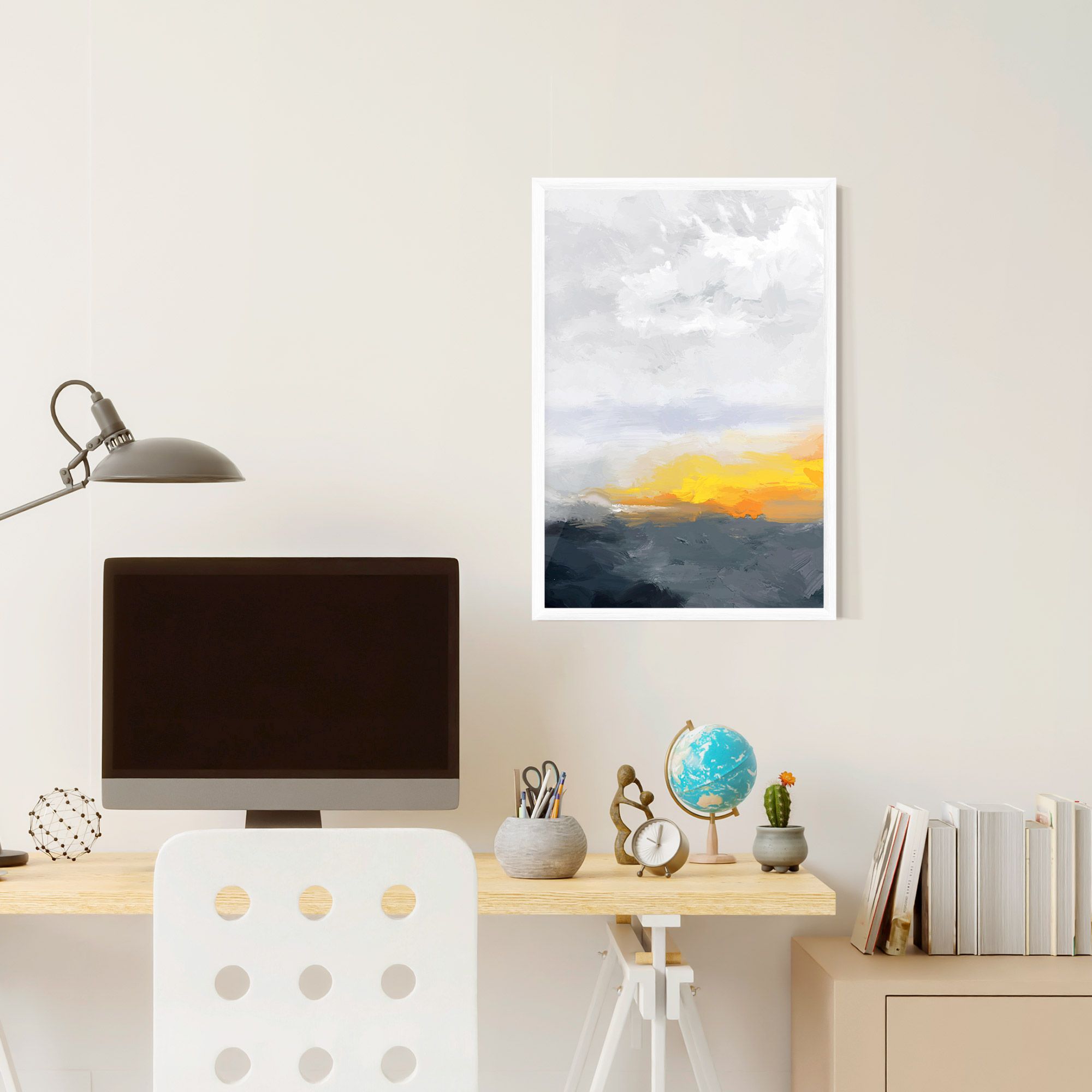 Sunset Light Art mockup 6