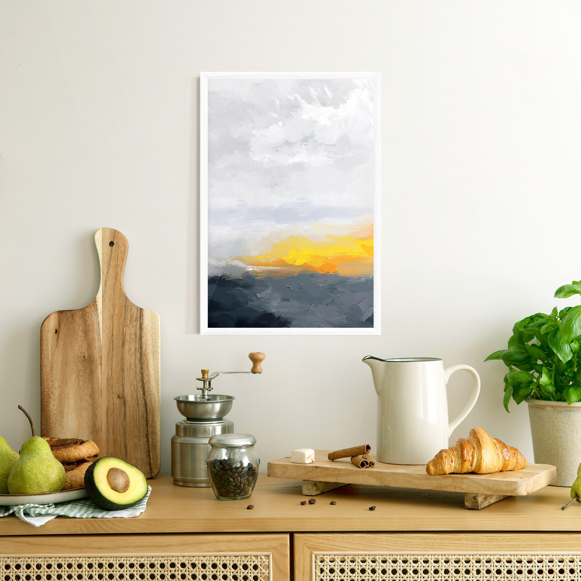 Sunset Light Art mockup 8