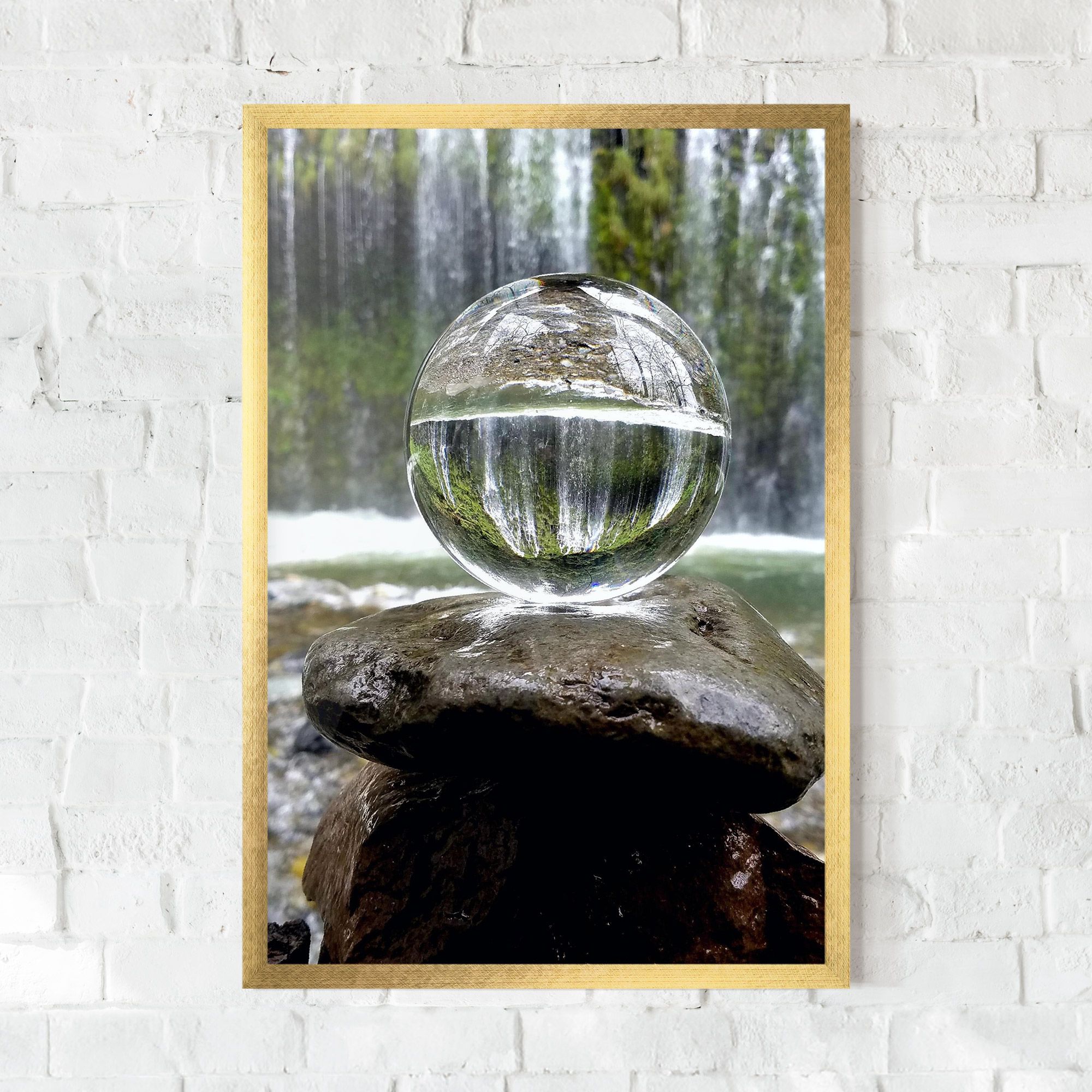 Waterfall Sphere mockup 0