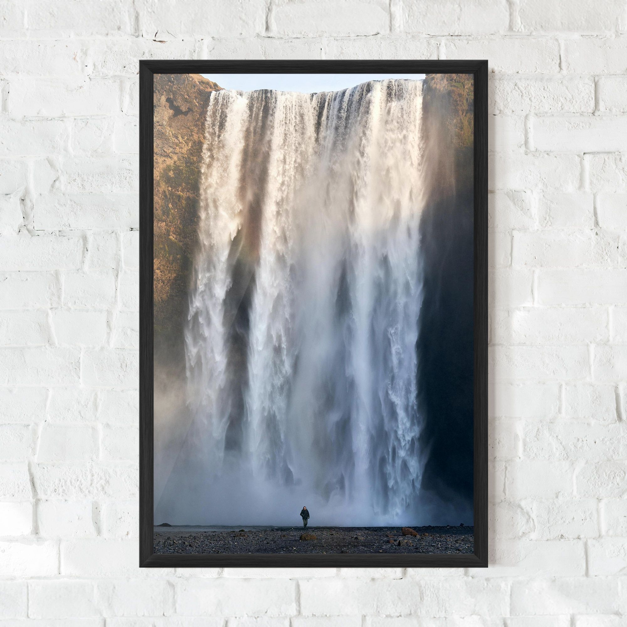 Small Man Waterfall mockup 0