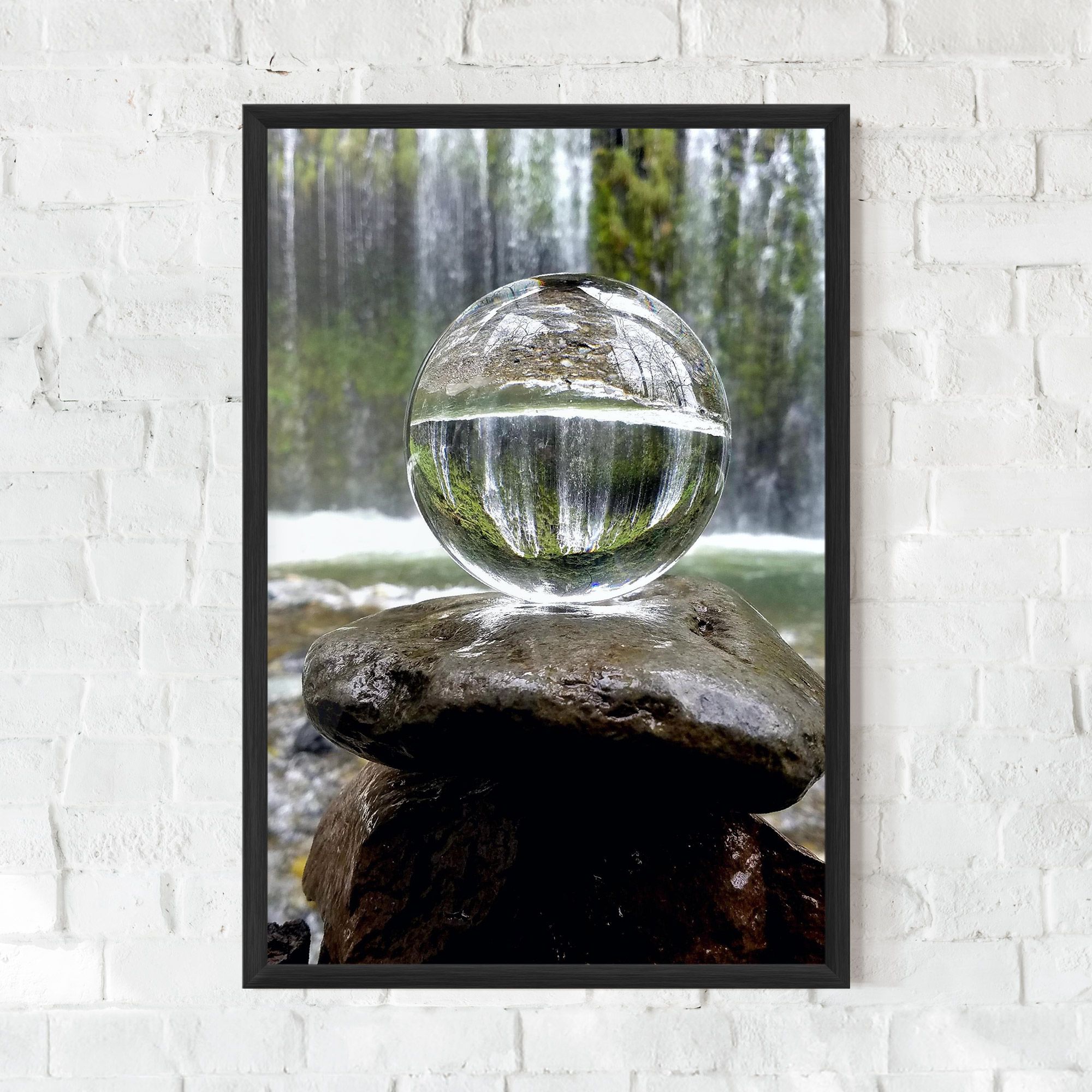 Waterfall Sphere mockup 0