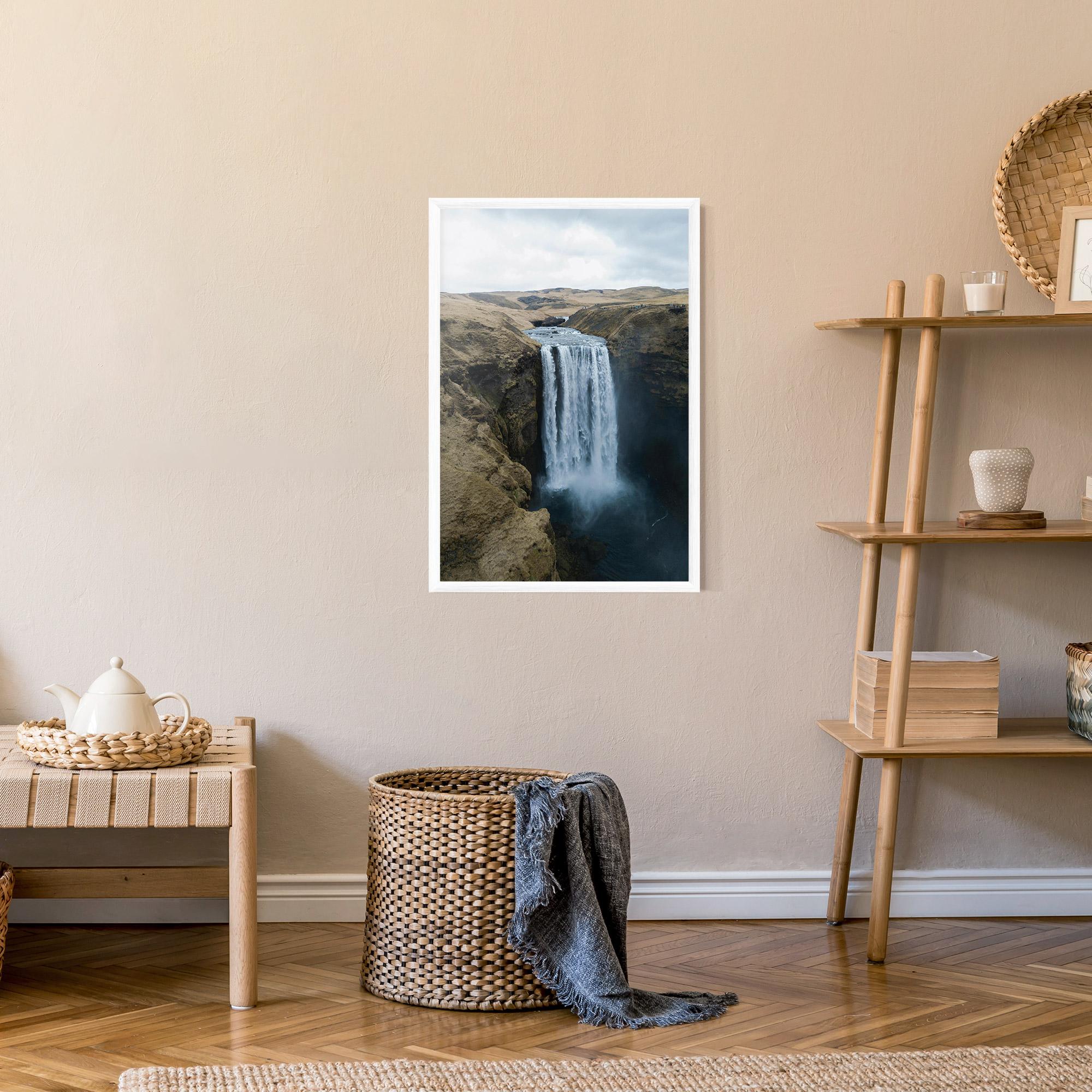 Gerahmte Poster Desert Vibe Waterfall mockup 9