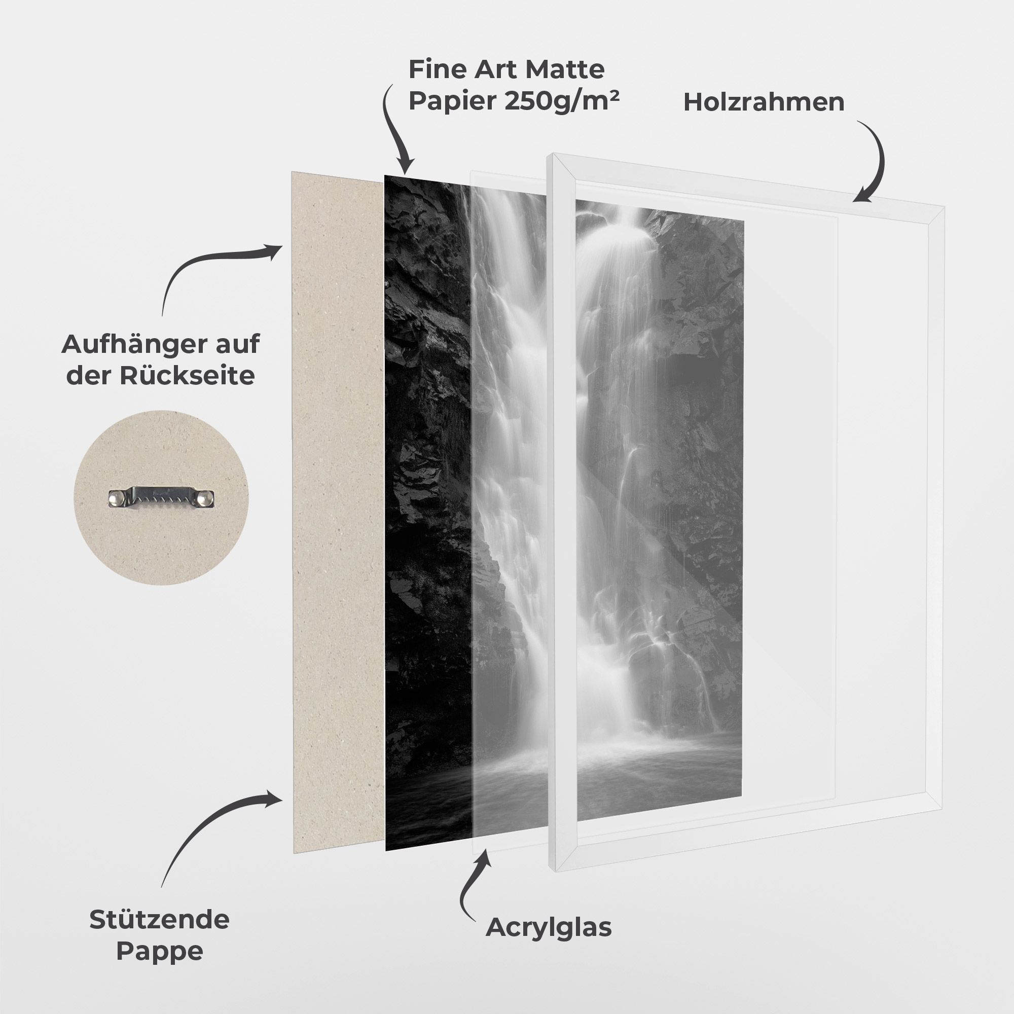 Black Rock Waterfall View mockup 1