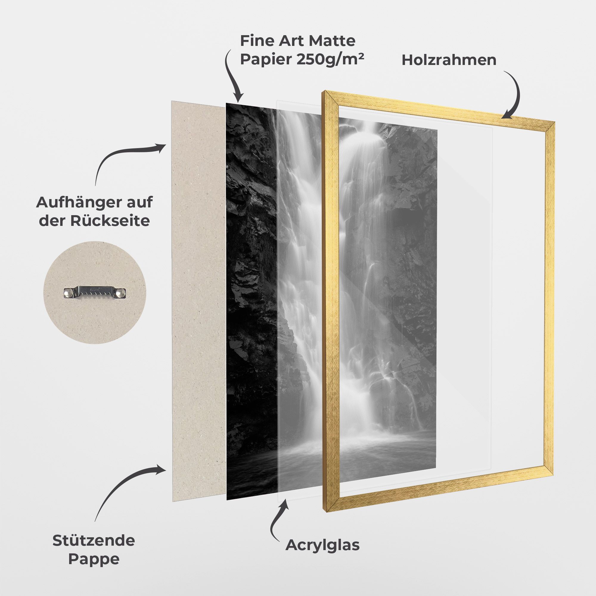 Black Rock Waterfall View mockup 1