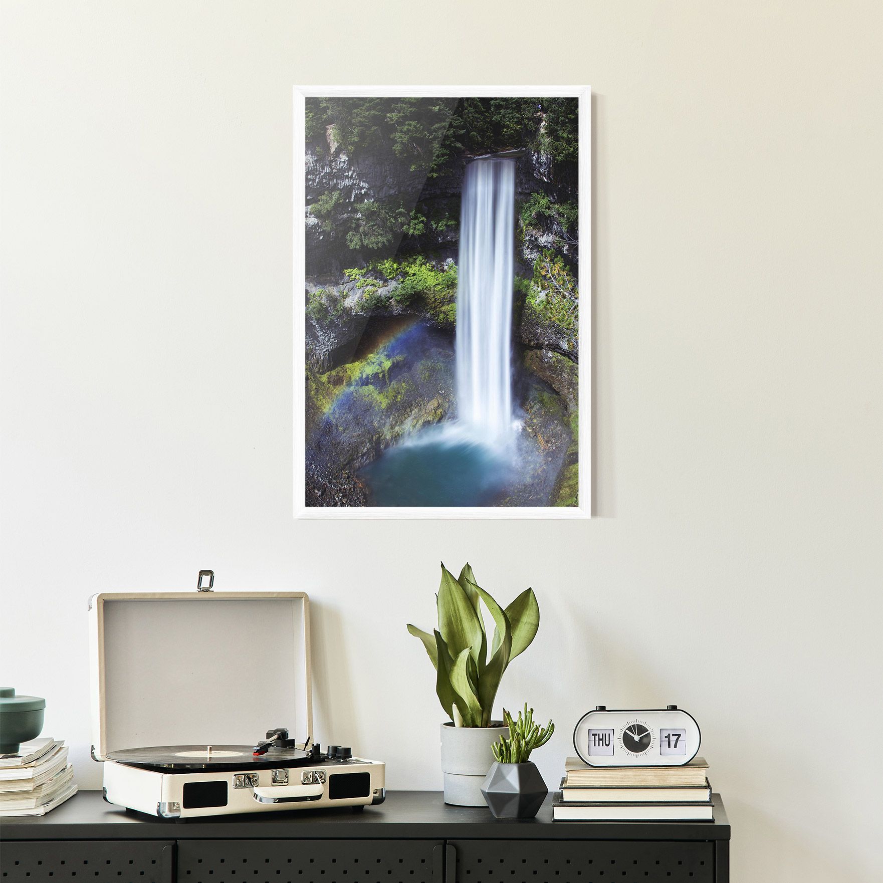 Pretty Rainbow Waterfall mockup 2