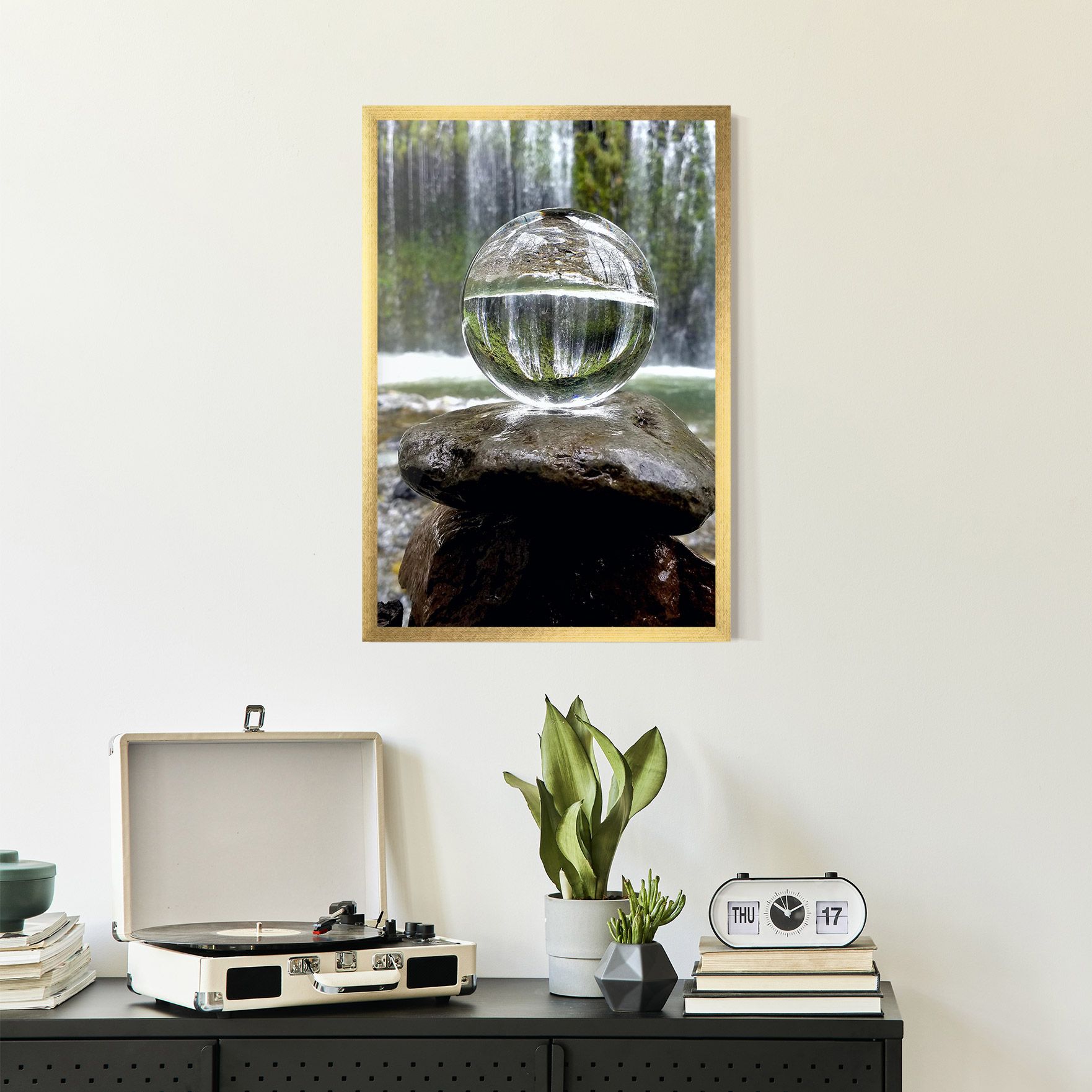 Waterfall Sphere mockup 2