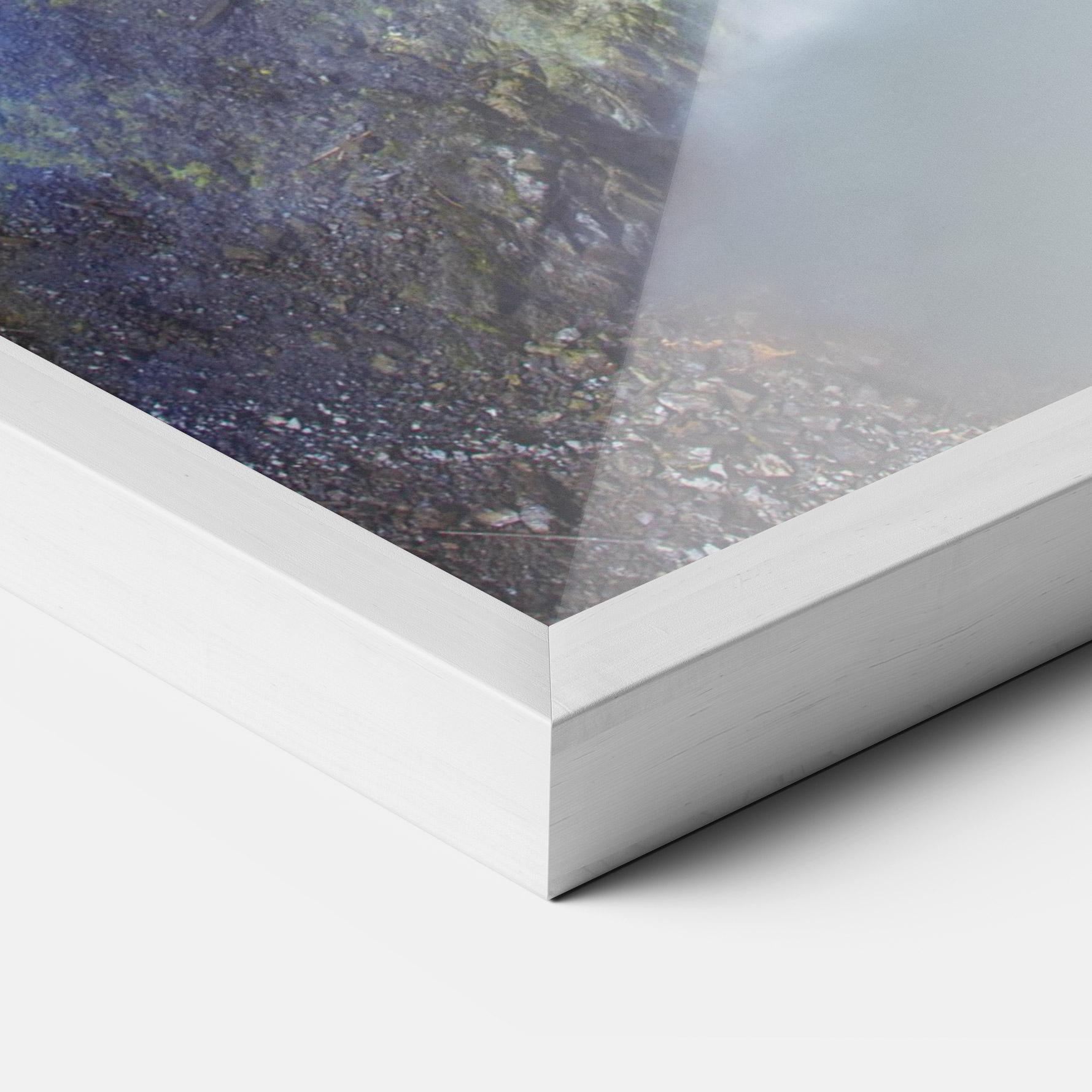 Gerahmte Poster Pretty Rainbow Waterfall mockup 3