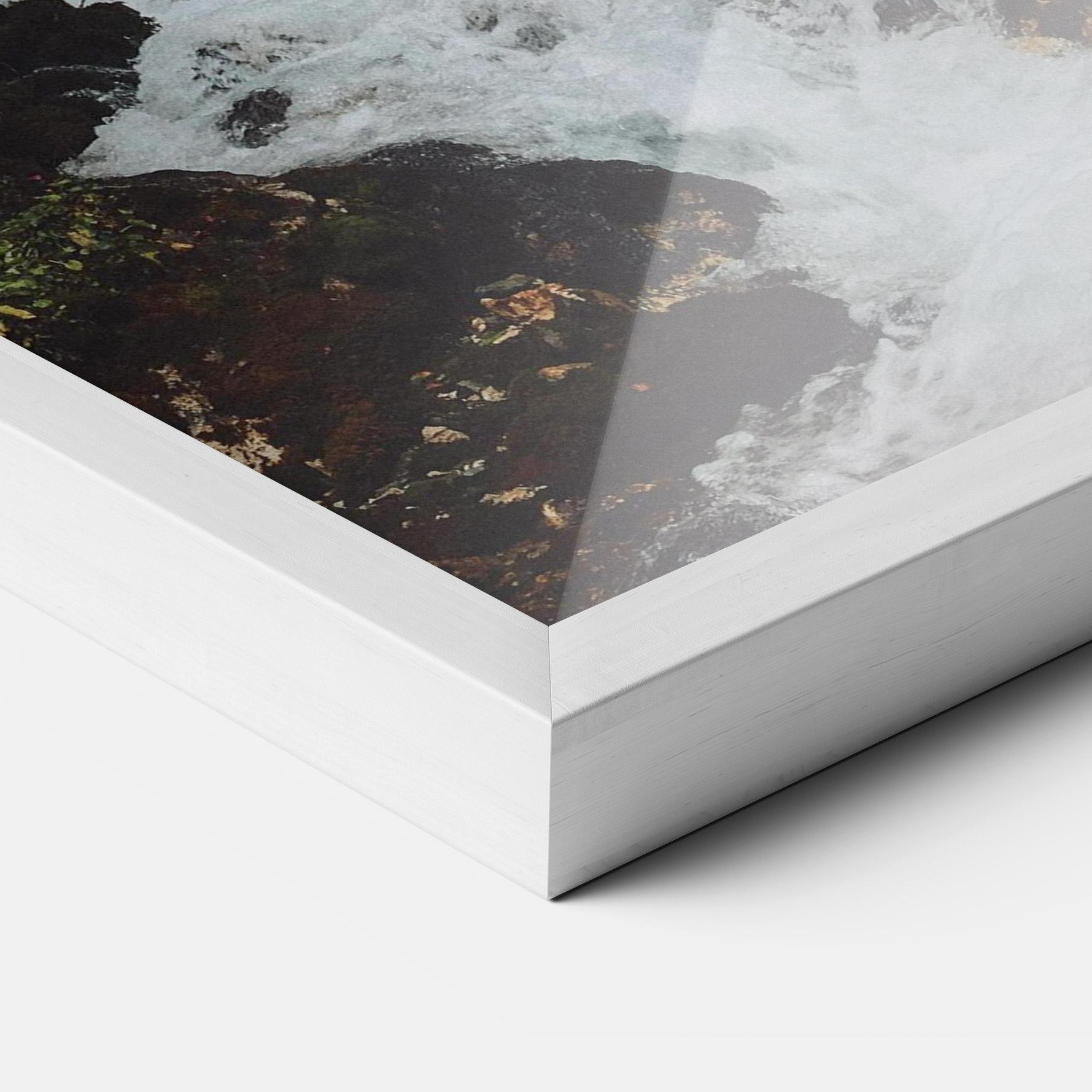 Gerahmte Poster Waterfall From Home mockup 3