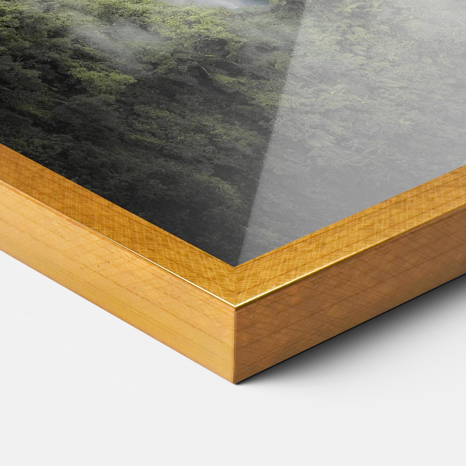 Gerahmte Poster Vulcano Waterfall mockup 3