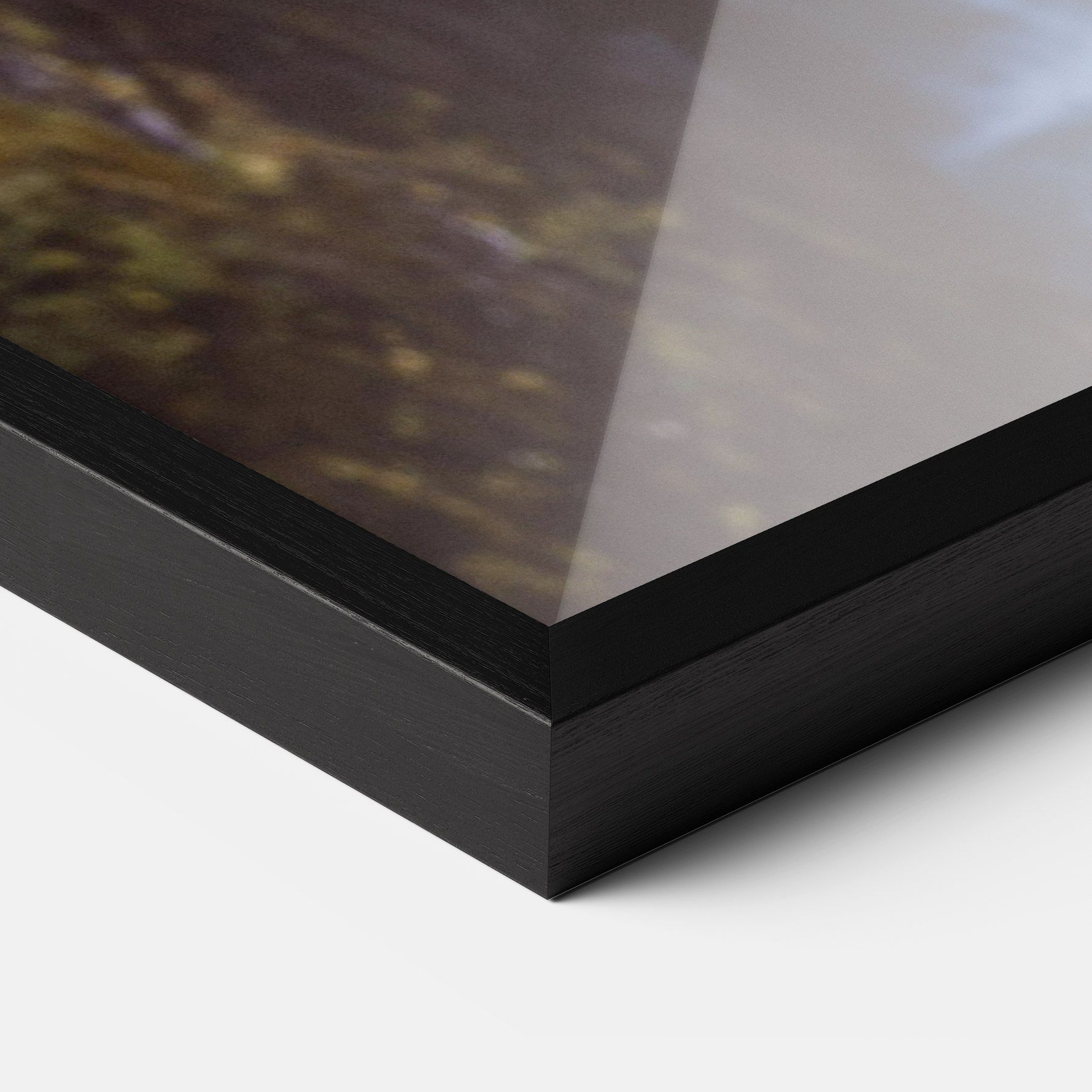 Waterfall Bringe Red Leaves mockup 3