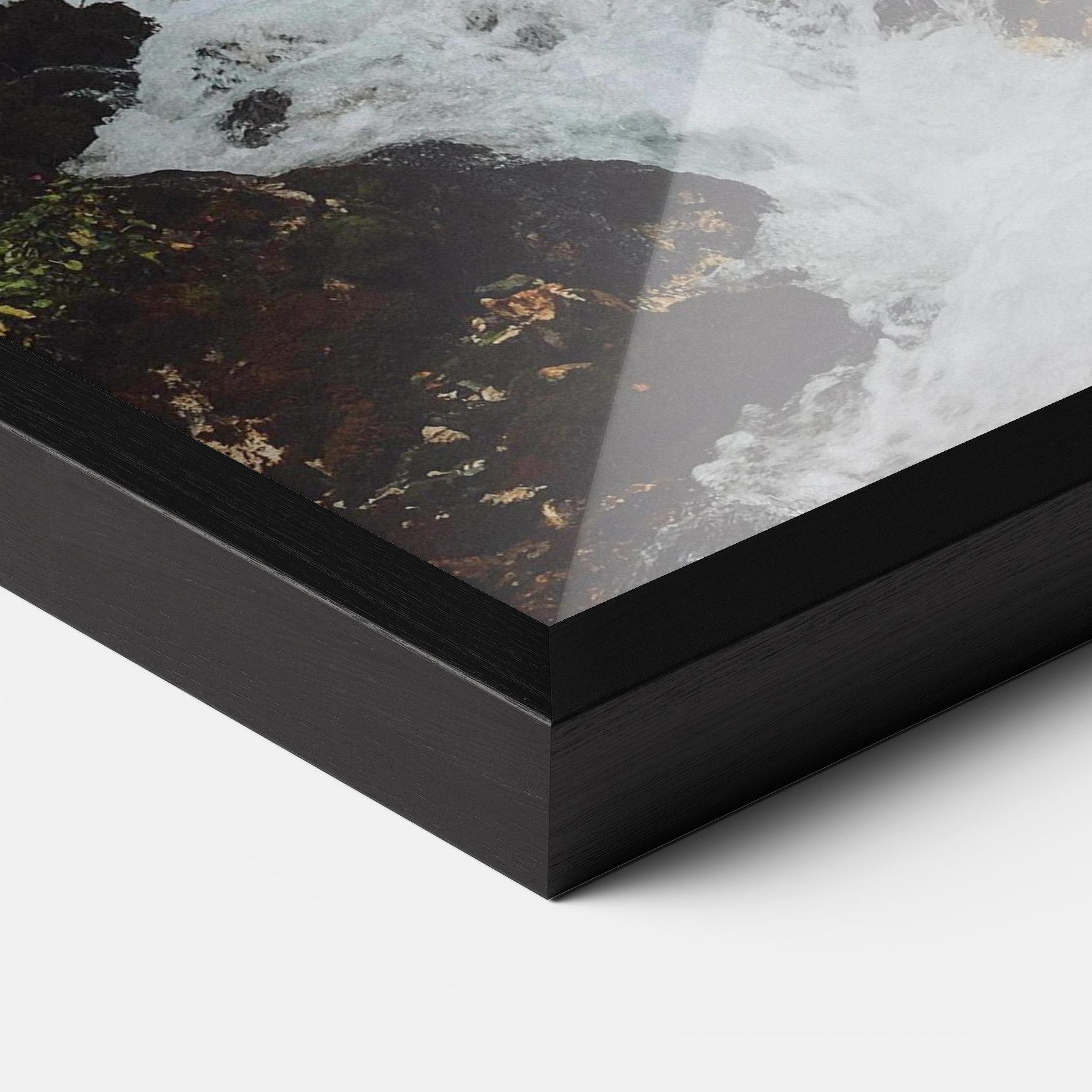 Gerahmte Poster Waterfall From Home mockup 3