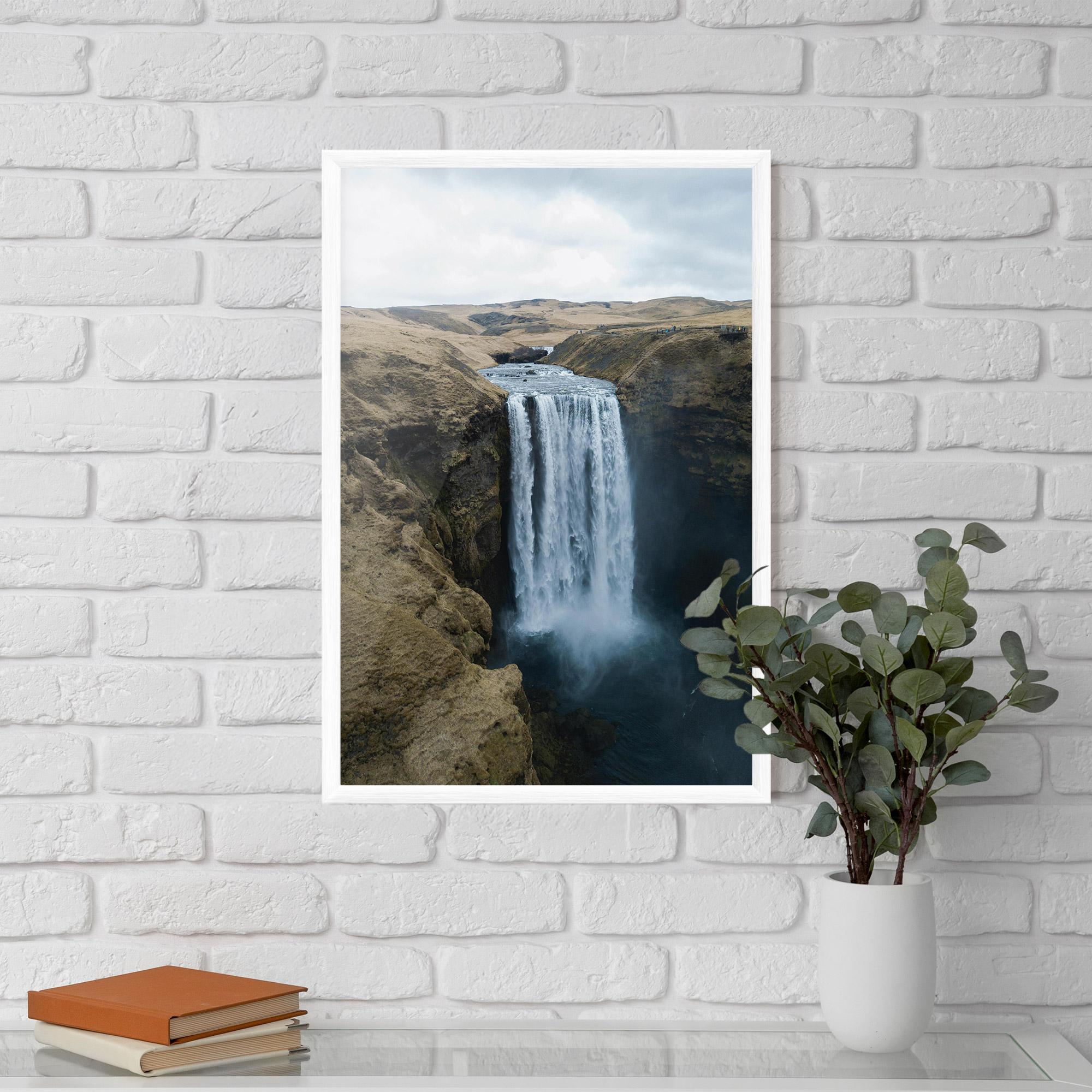 Gerahmte Poster Desert Vibe Waterfall mockup 5