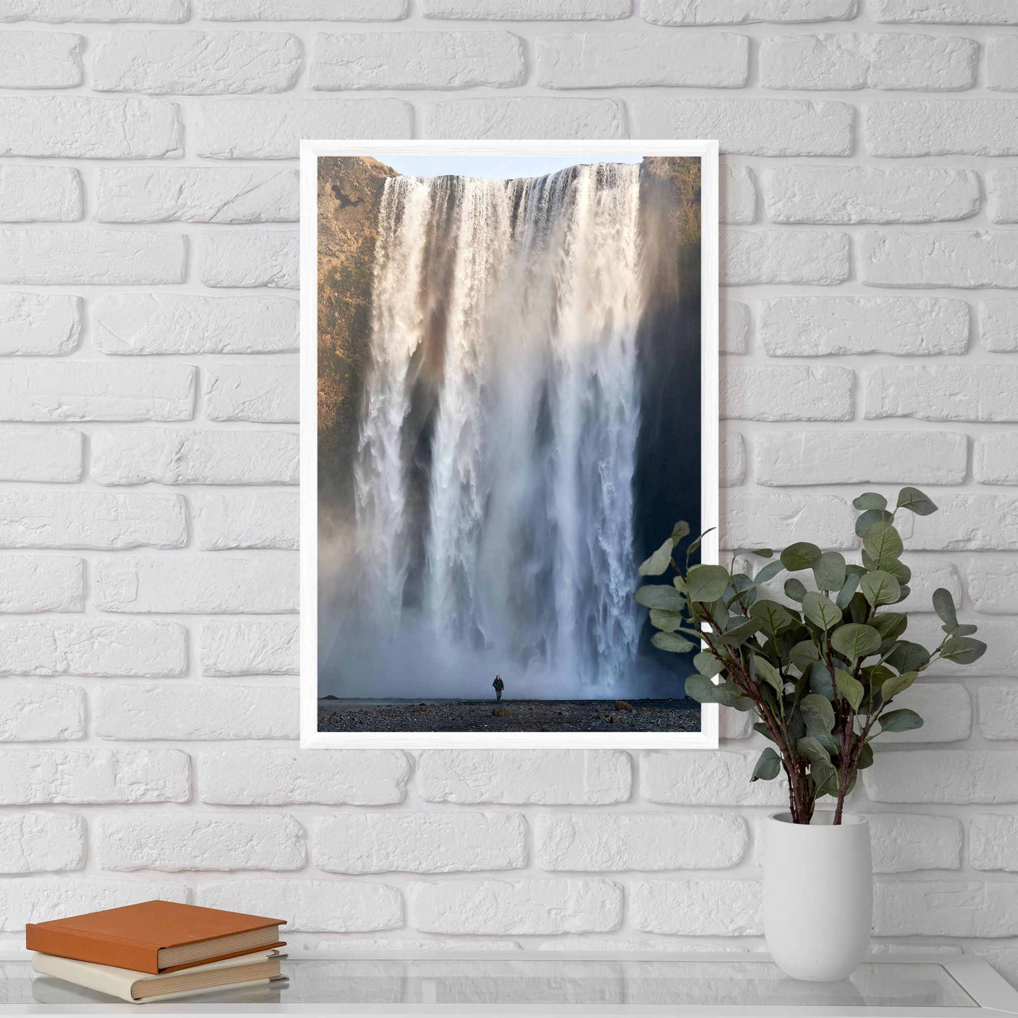 Small Man Waterfall mockup 5