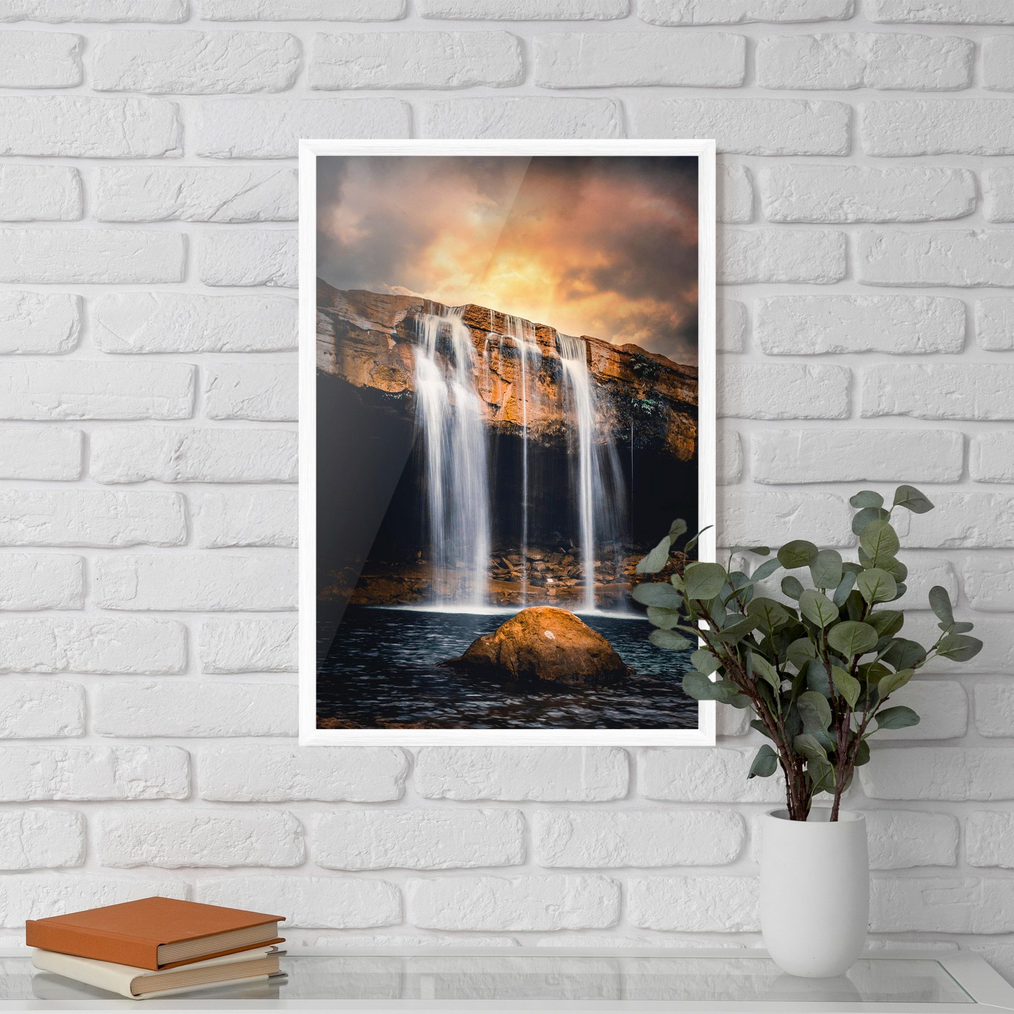 Waterfall Place To Hide mockup 5