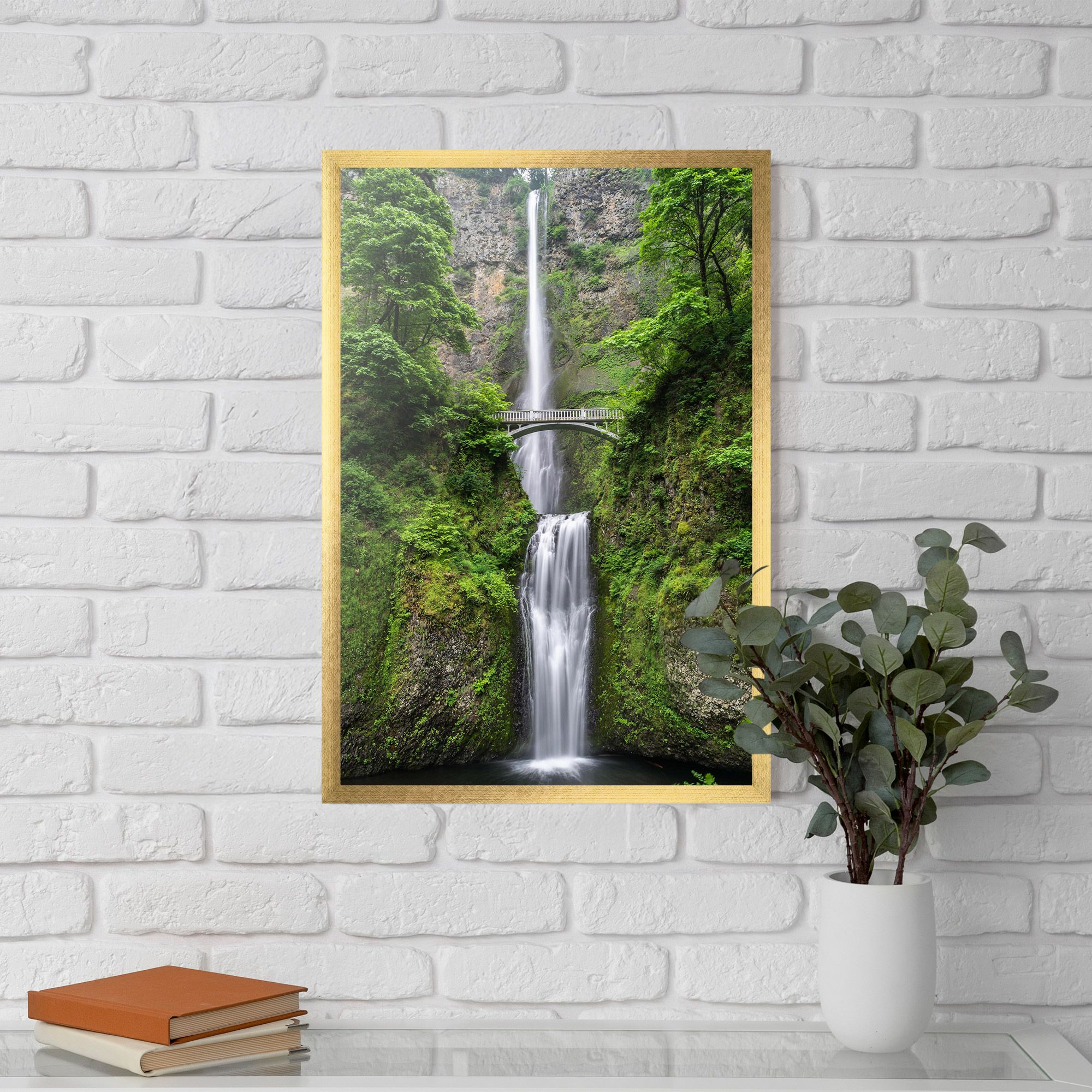 Green Leaves Bridge View mockup 5