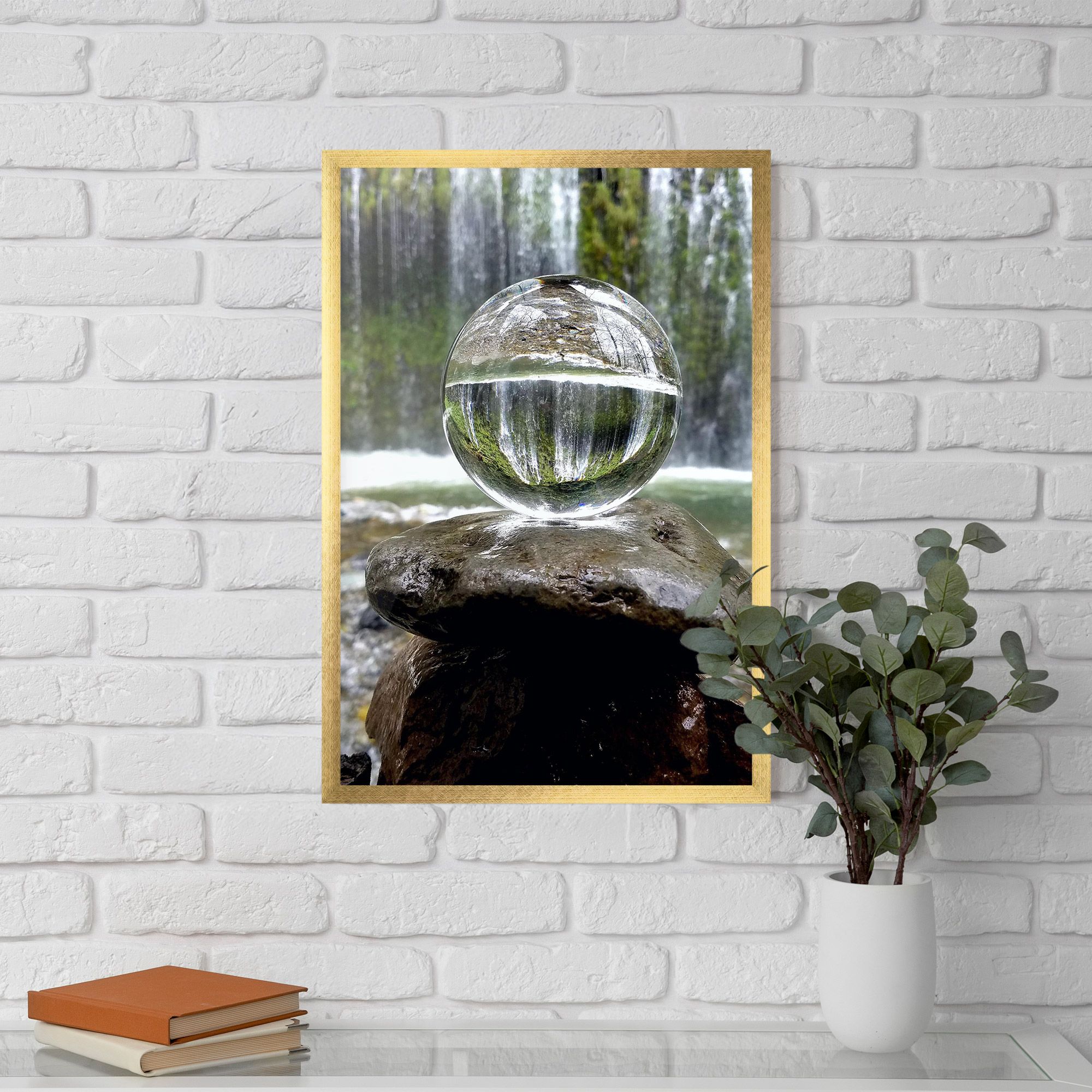 Waterfall Sphere mockup 5