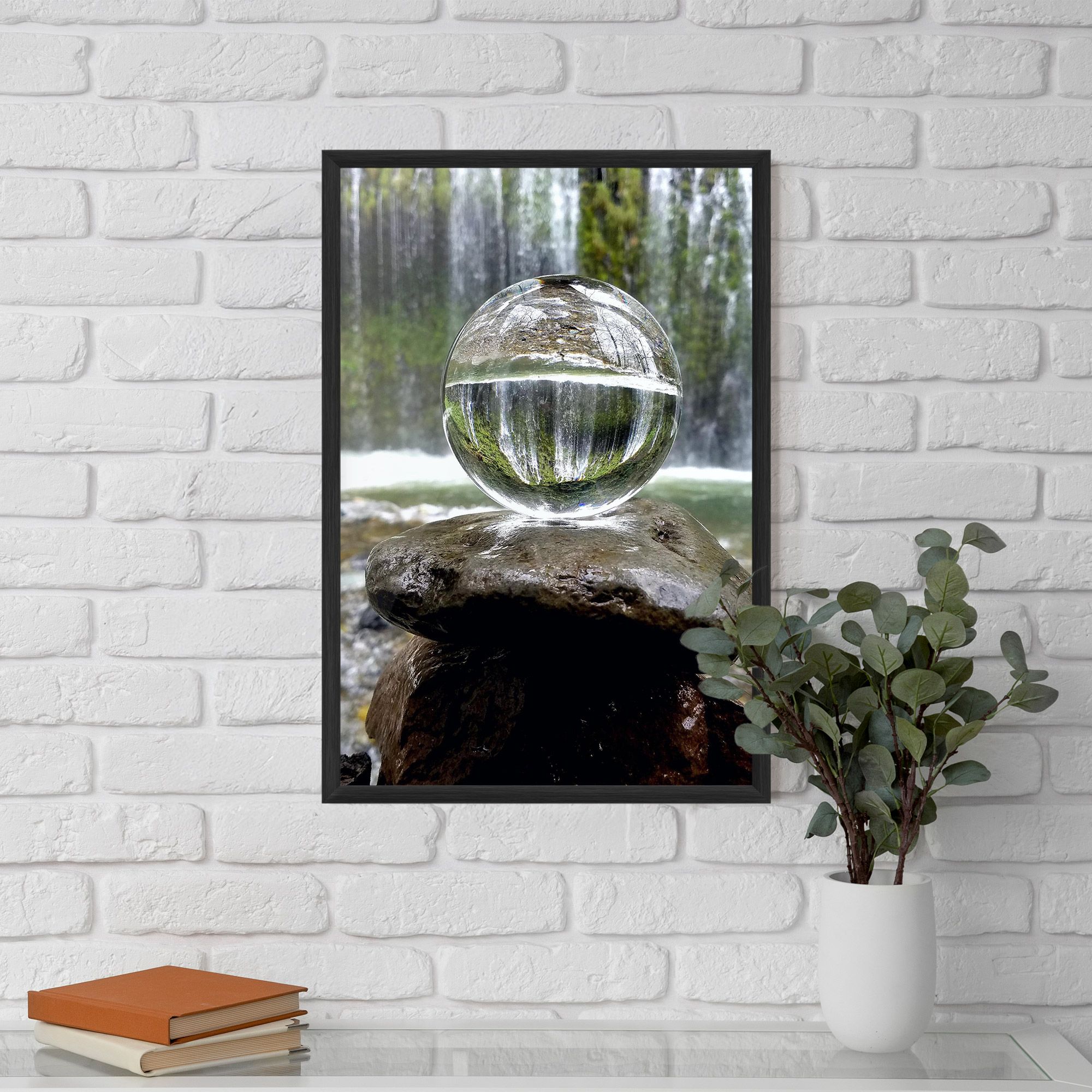 Waterfall Sphere mockup 5