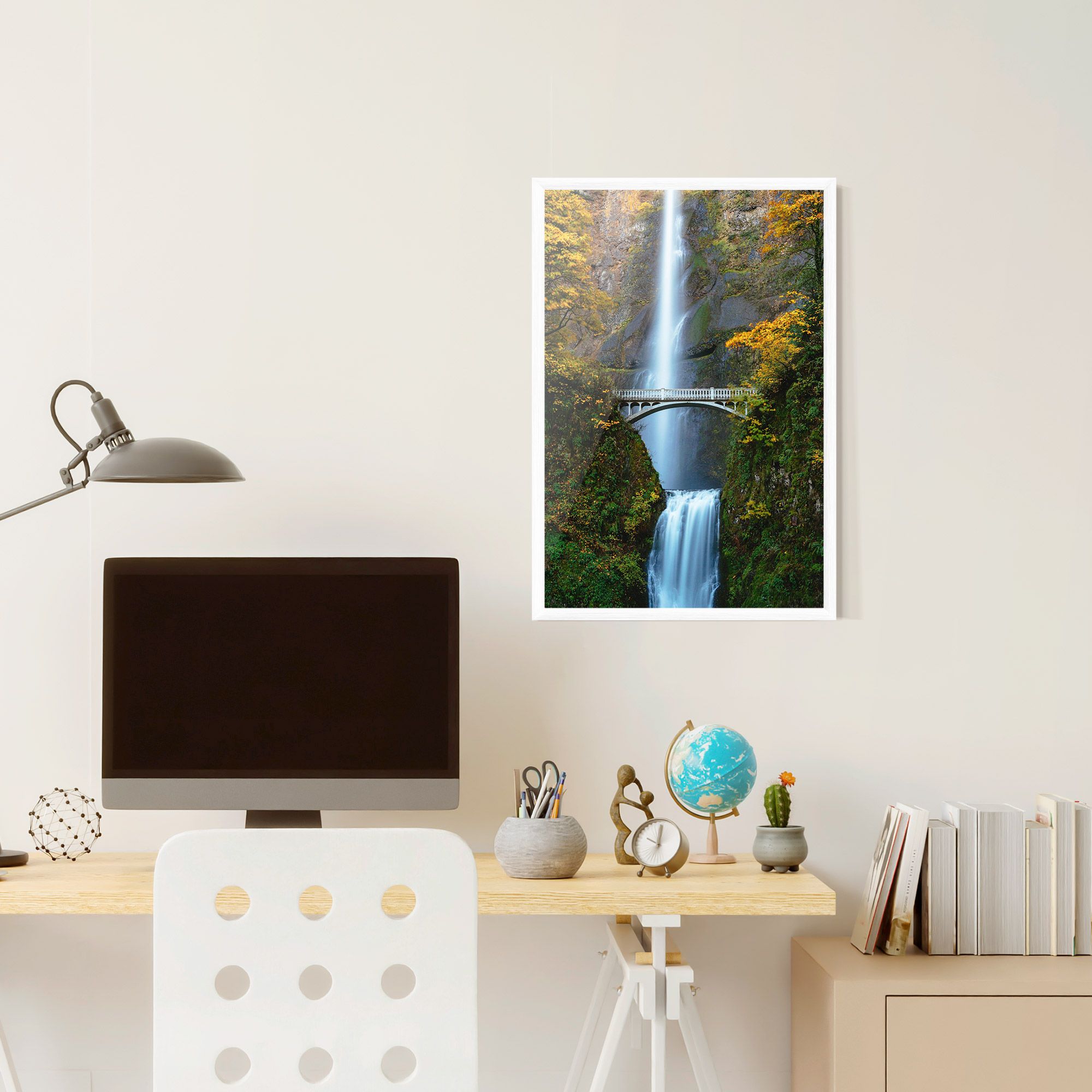 Yellow Leaves Bridge mockup 6