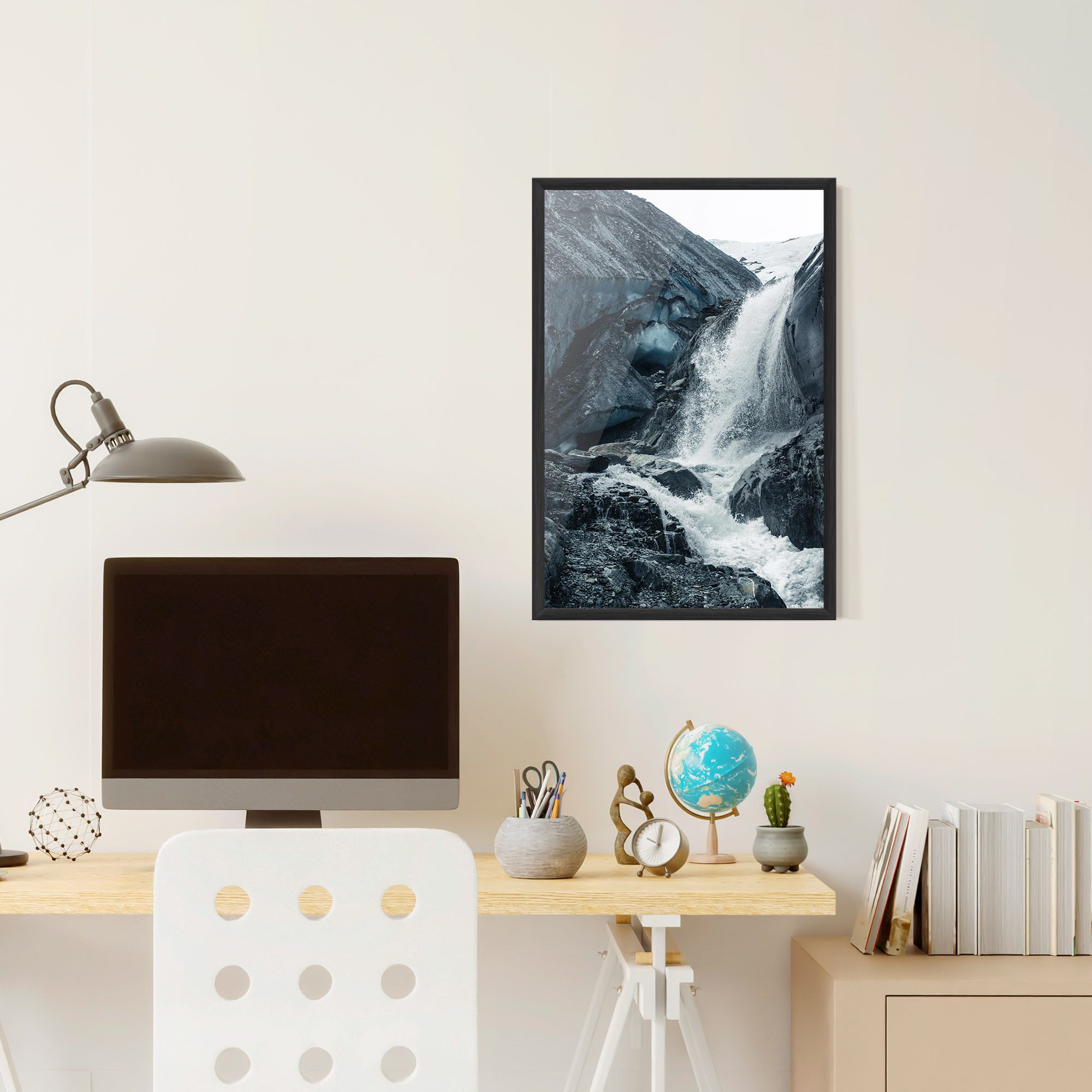 Blue Rocks Waterfall mockup 6