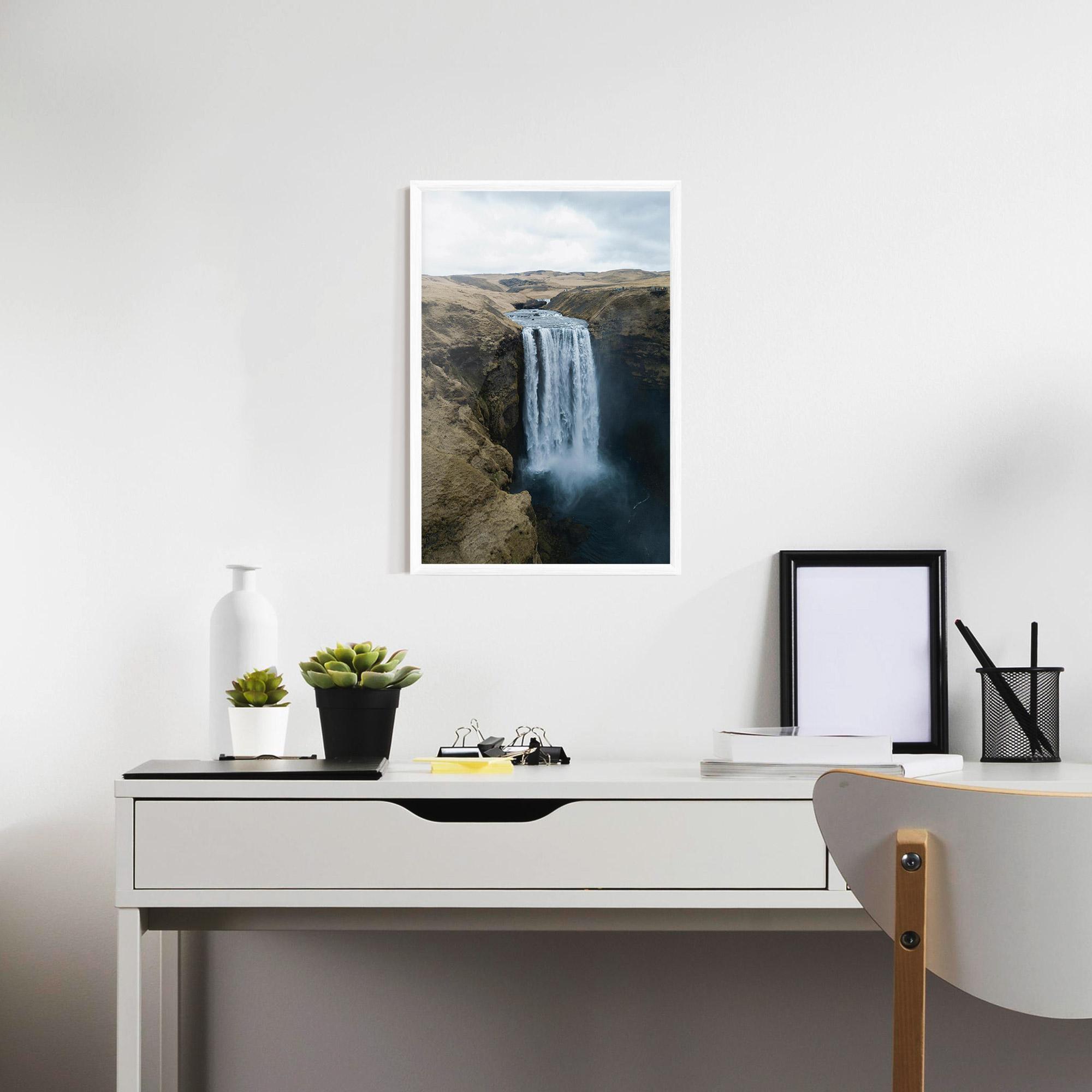 Gerahmte Poster Desert Vibe Waterfall mockup 7