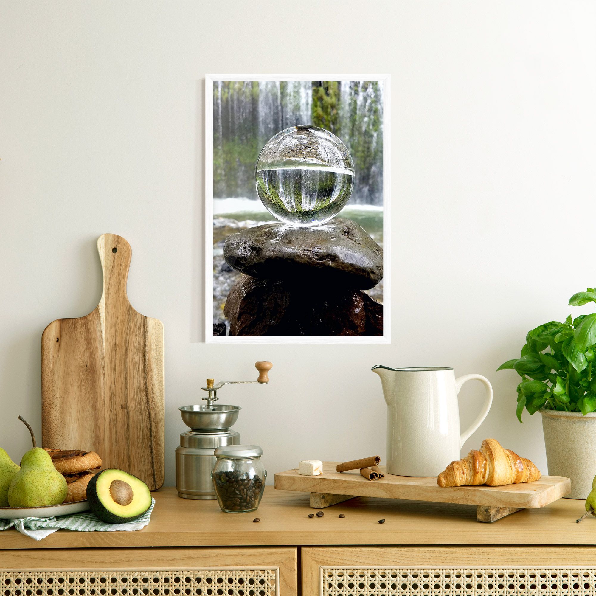 Waterfall Sphere mockup 8