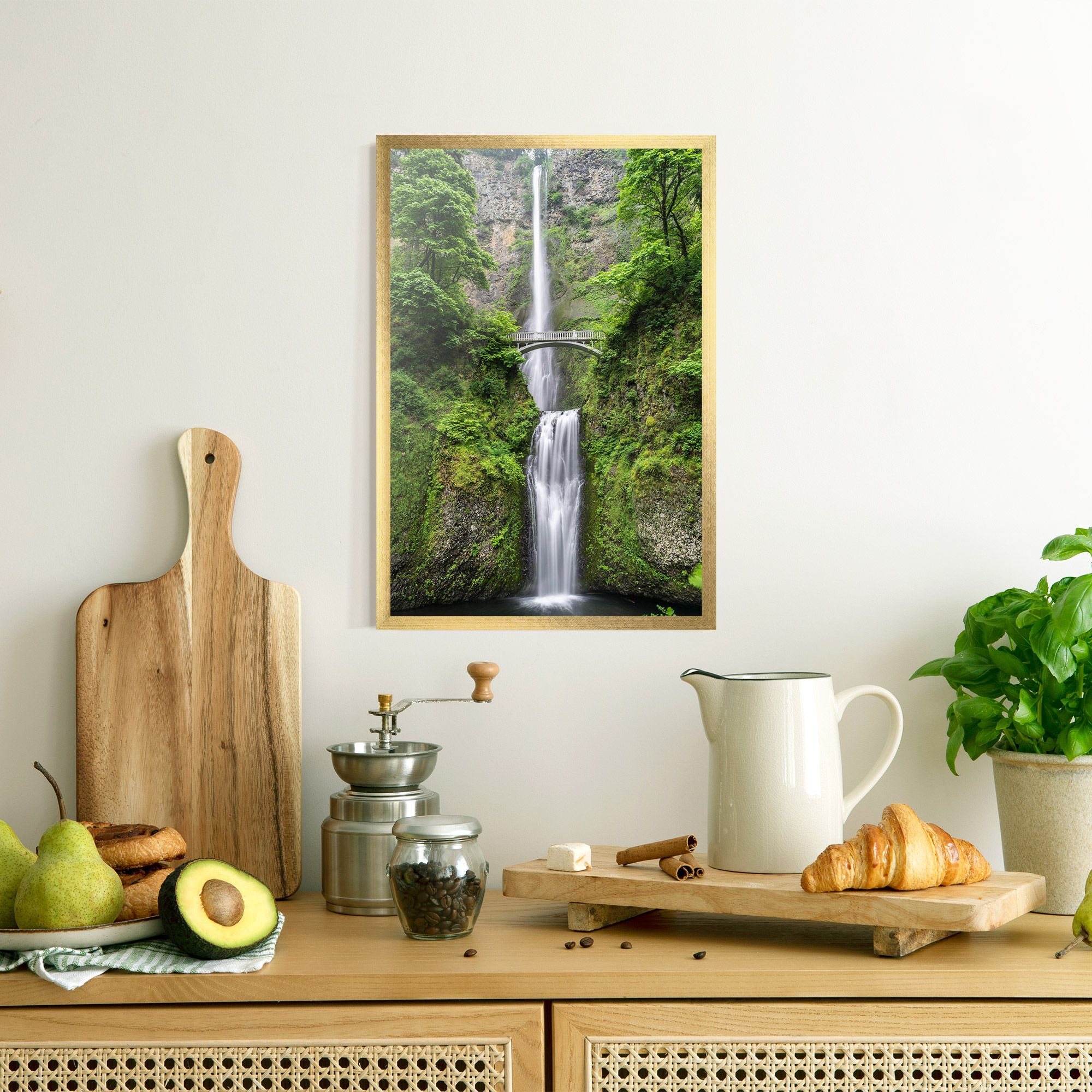 Green Leaves Bridge View mockup 8