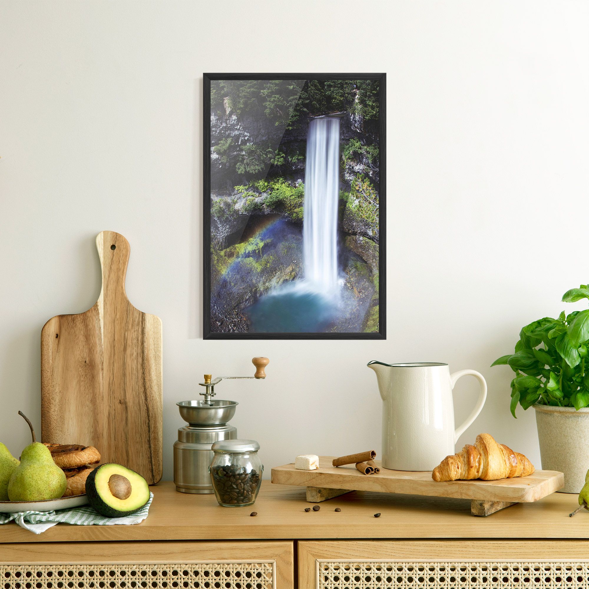 Pretty Rainbow Waterfall mockup 8