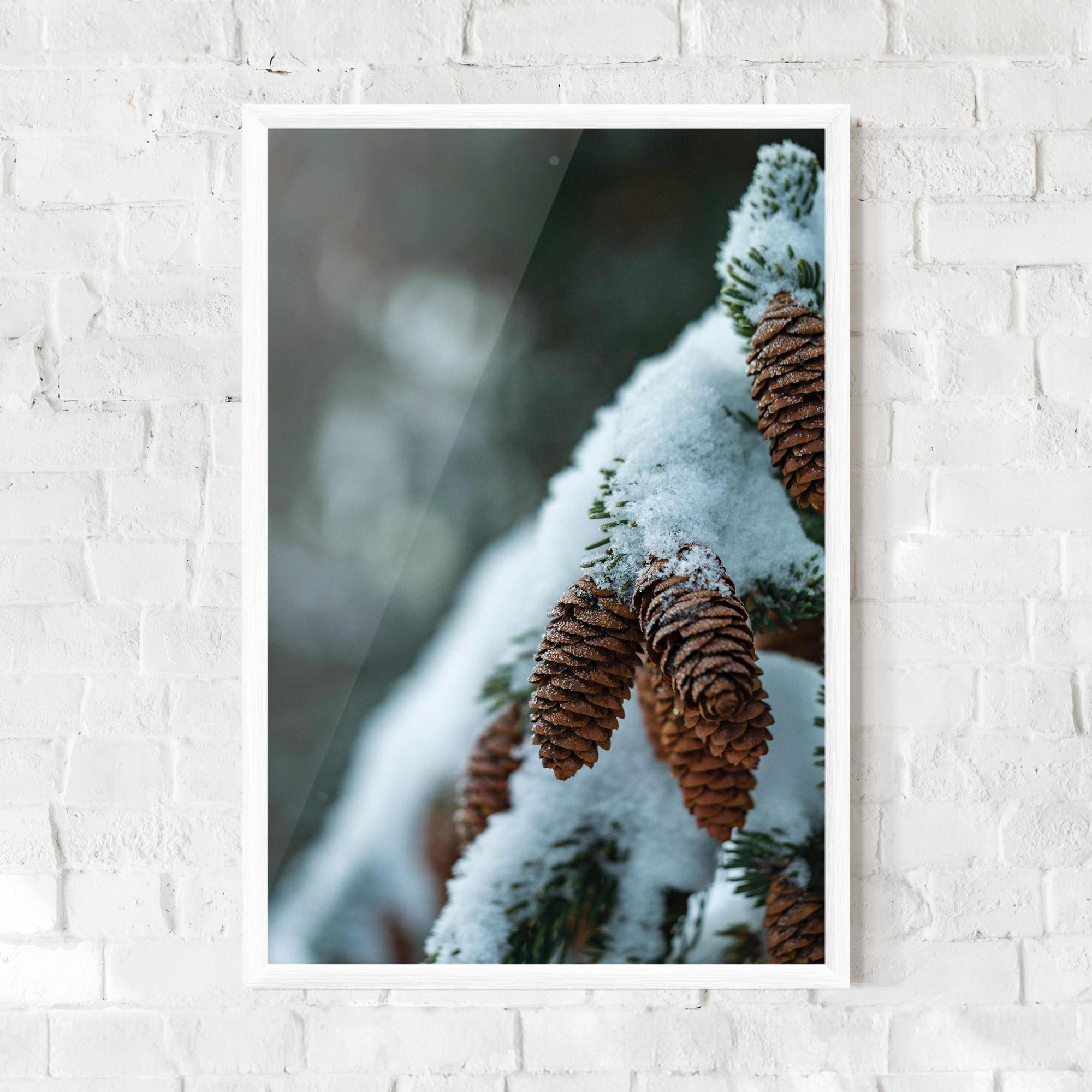 Gerahmte Poster Pretty Snow Cones mockup 0