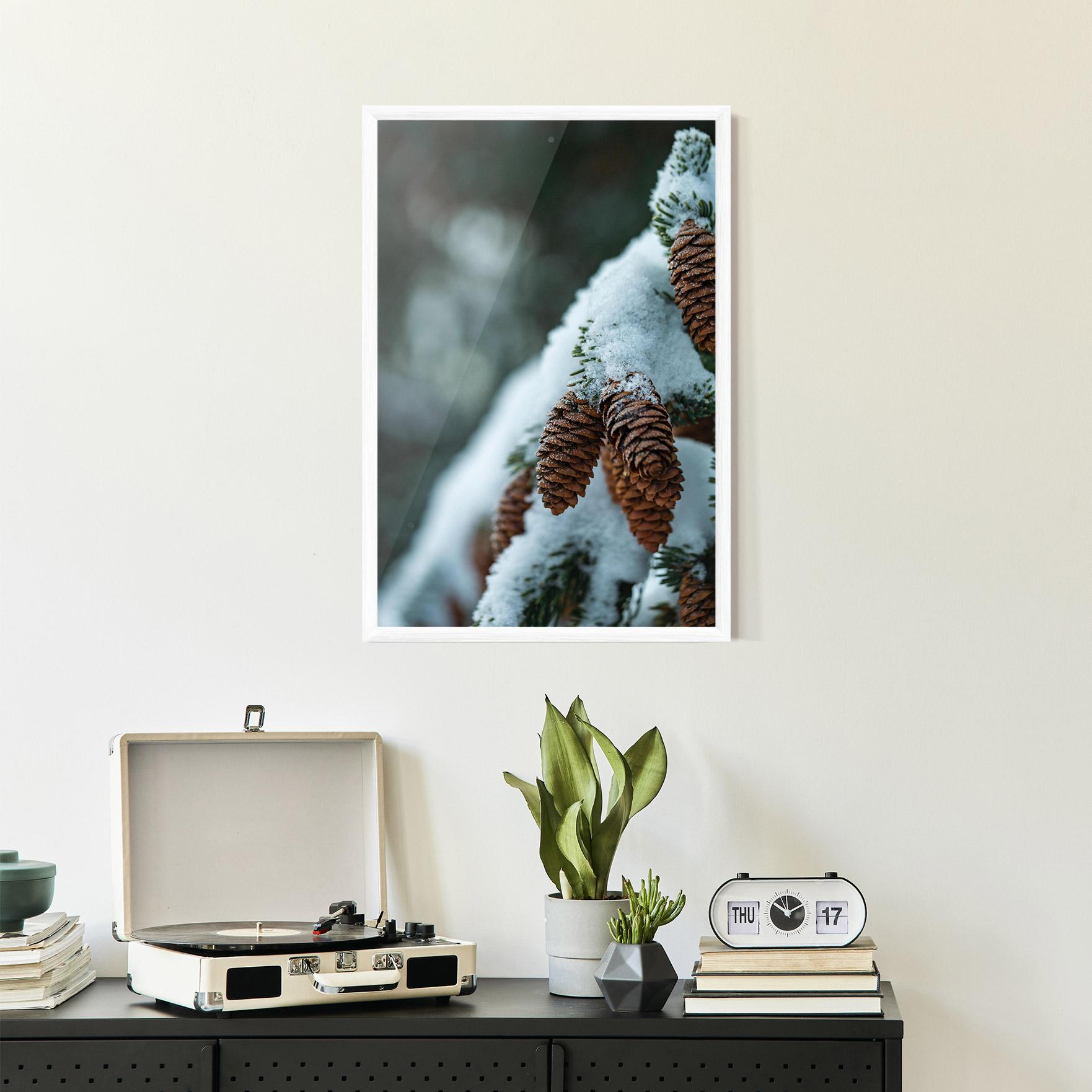 Gerahmte Poster Pretty Snow Cones mockup 2