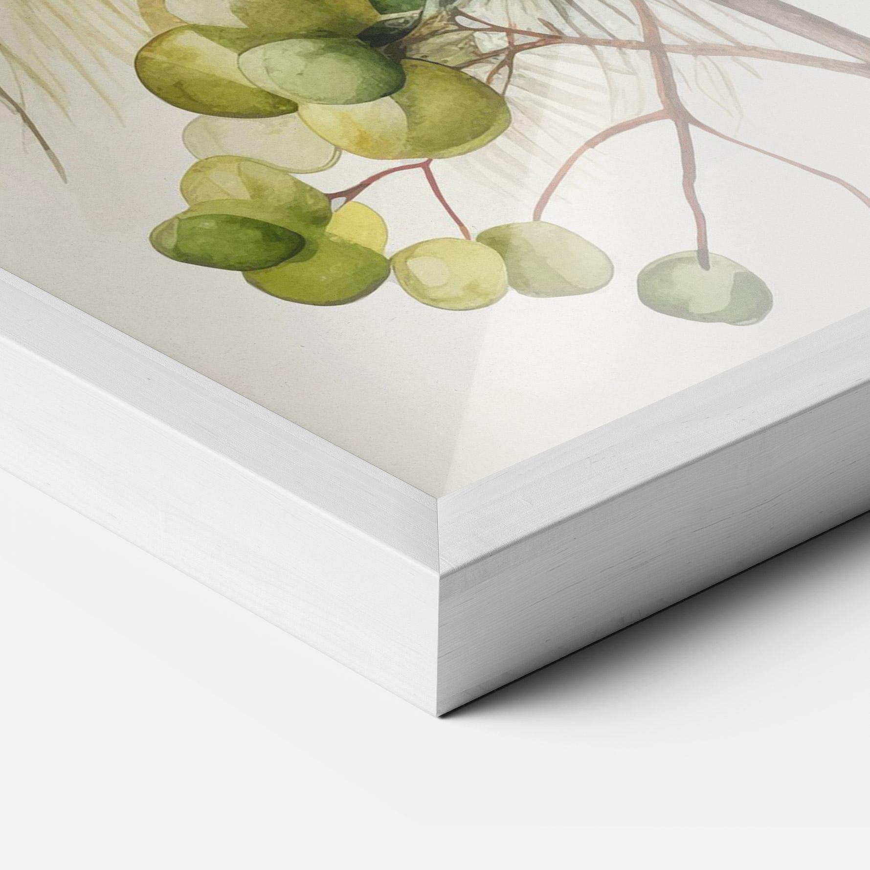 Gerahmte Poster Brown Cones mockup 3