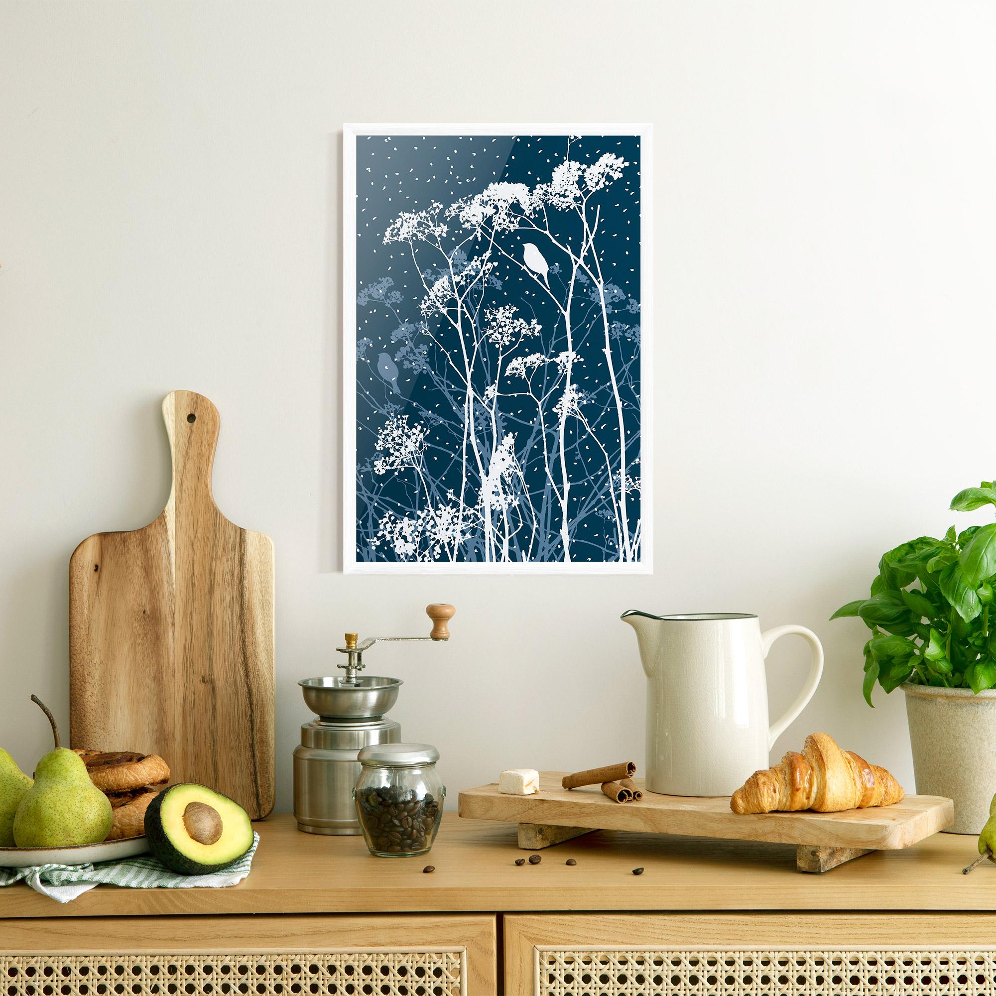 Gerahmte Poster Meadow Flowers mockup 8