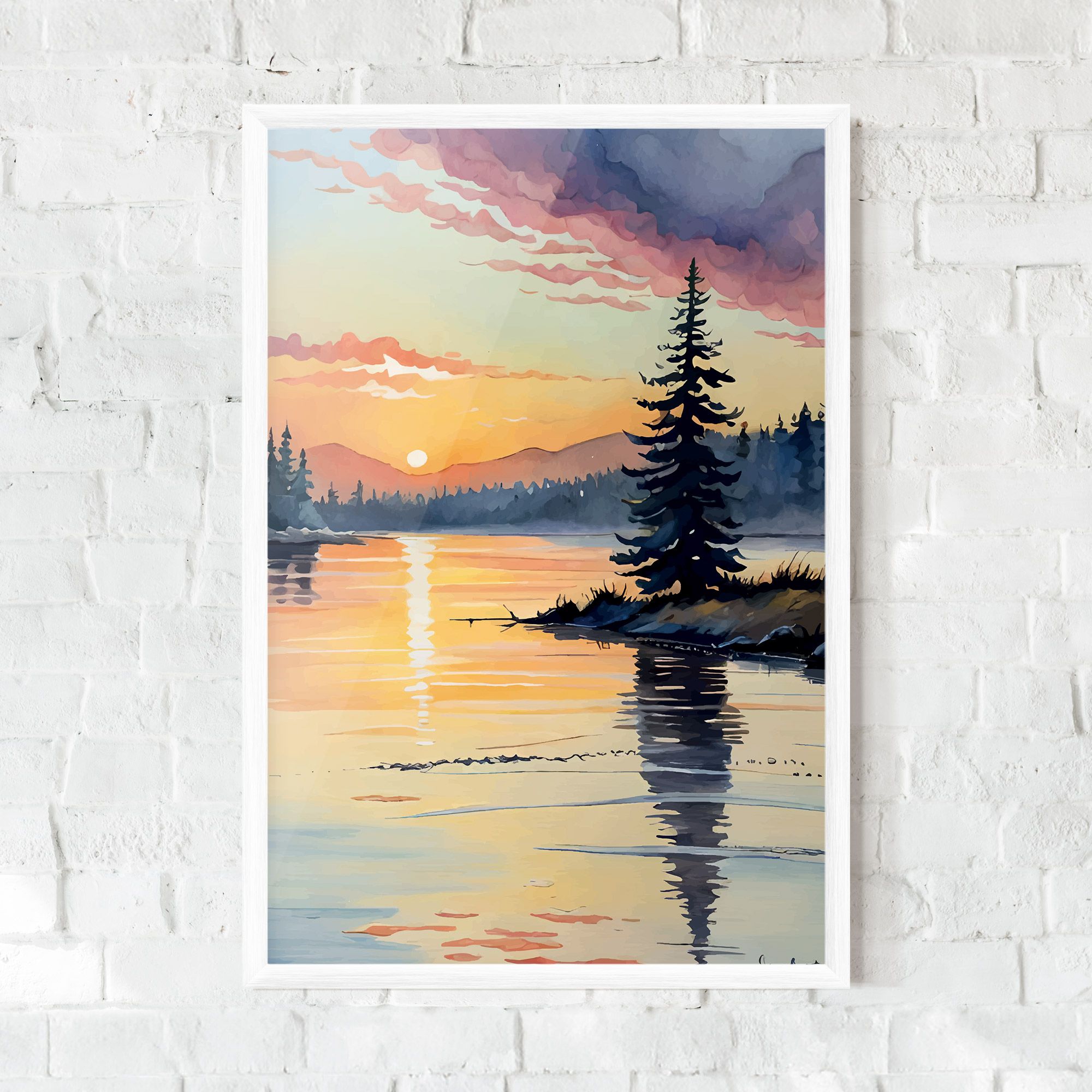 Tree Shadow Lake mockup 0