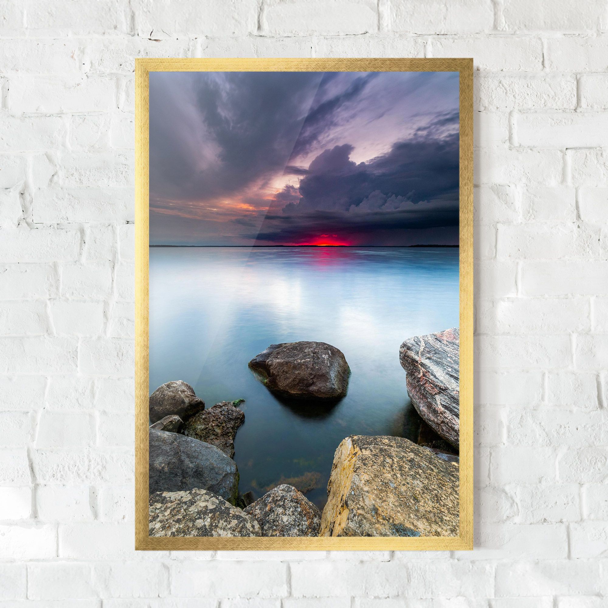 Lake Sunset mockup 0
