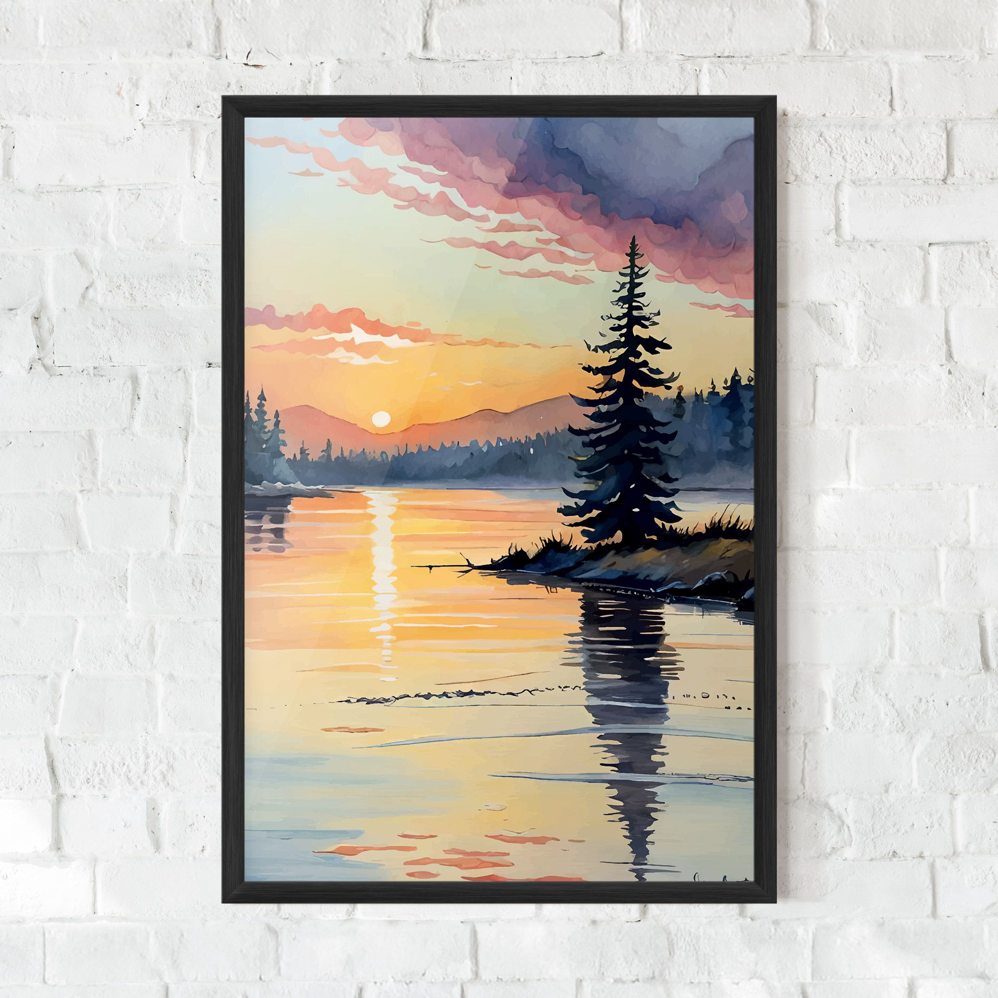 Tree Shadow Lake mockup 0