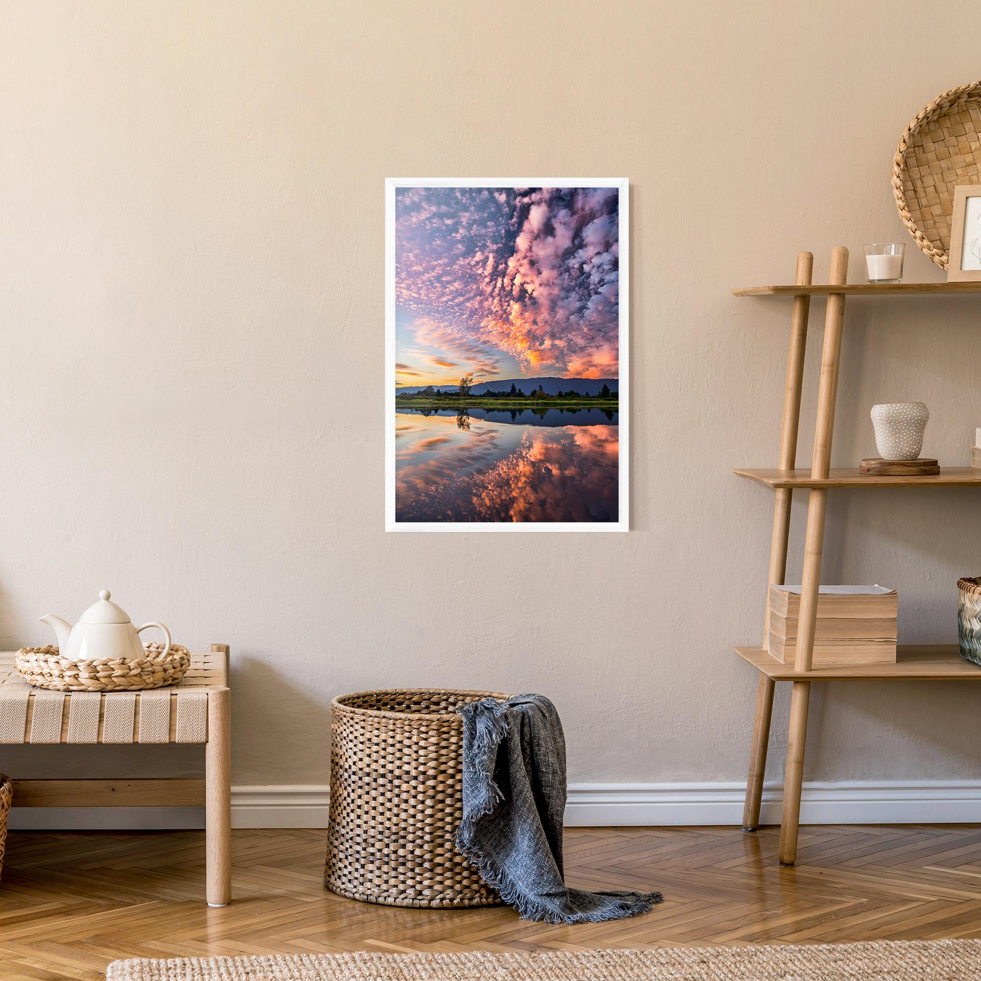 Gerahmte Poster Beautiful Sky mockup 9