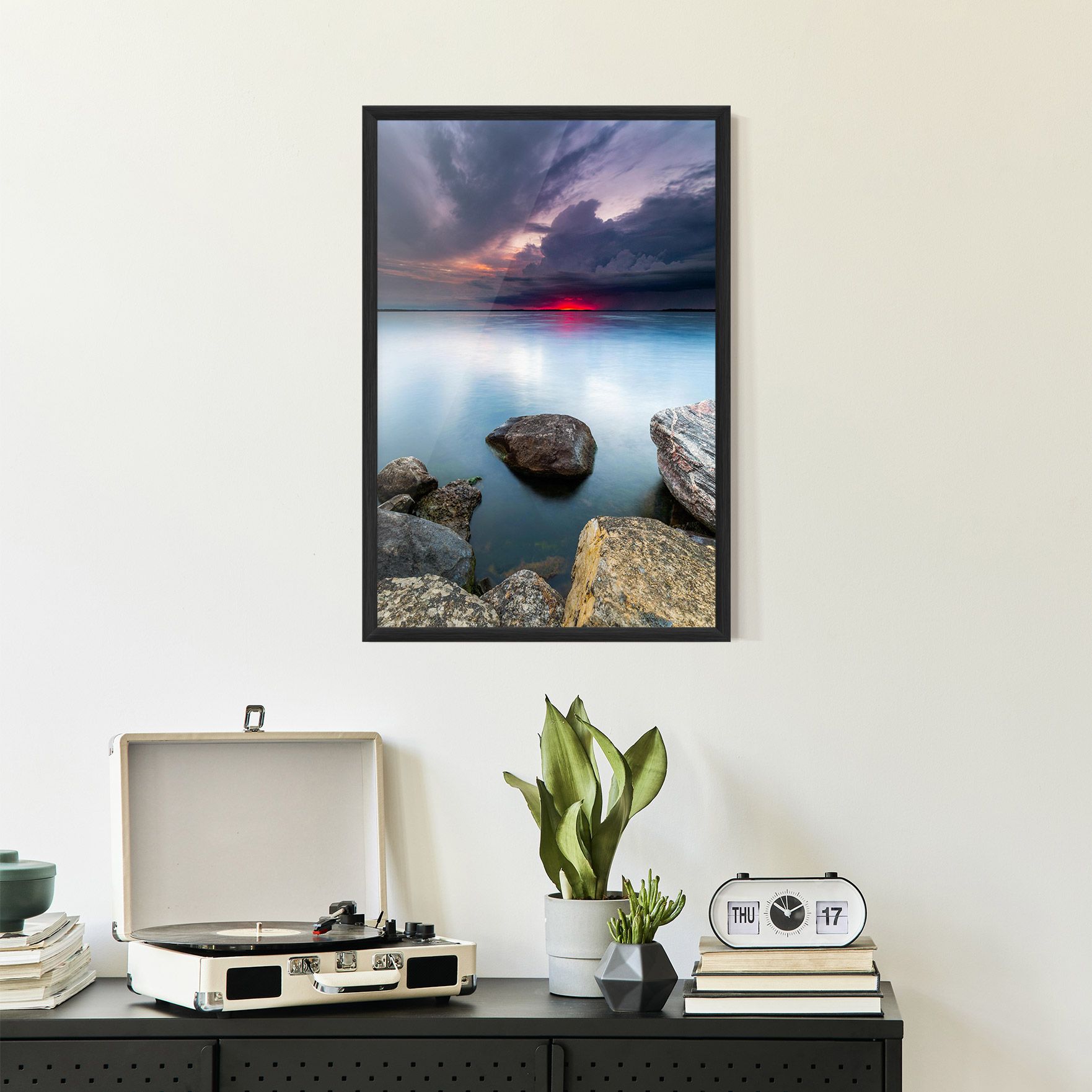 Lake Sunset mockup 2