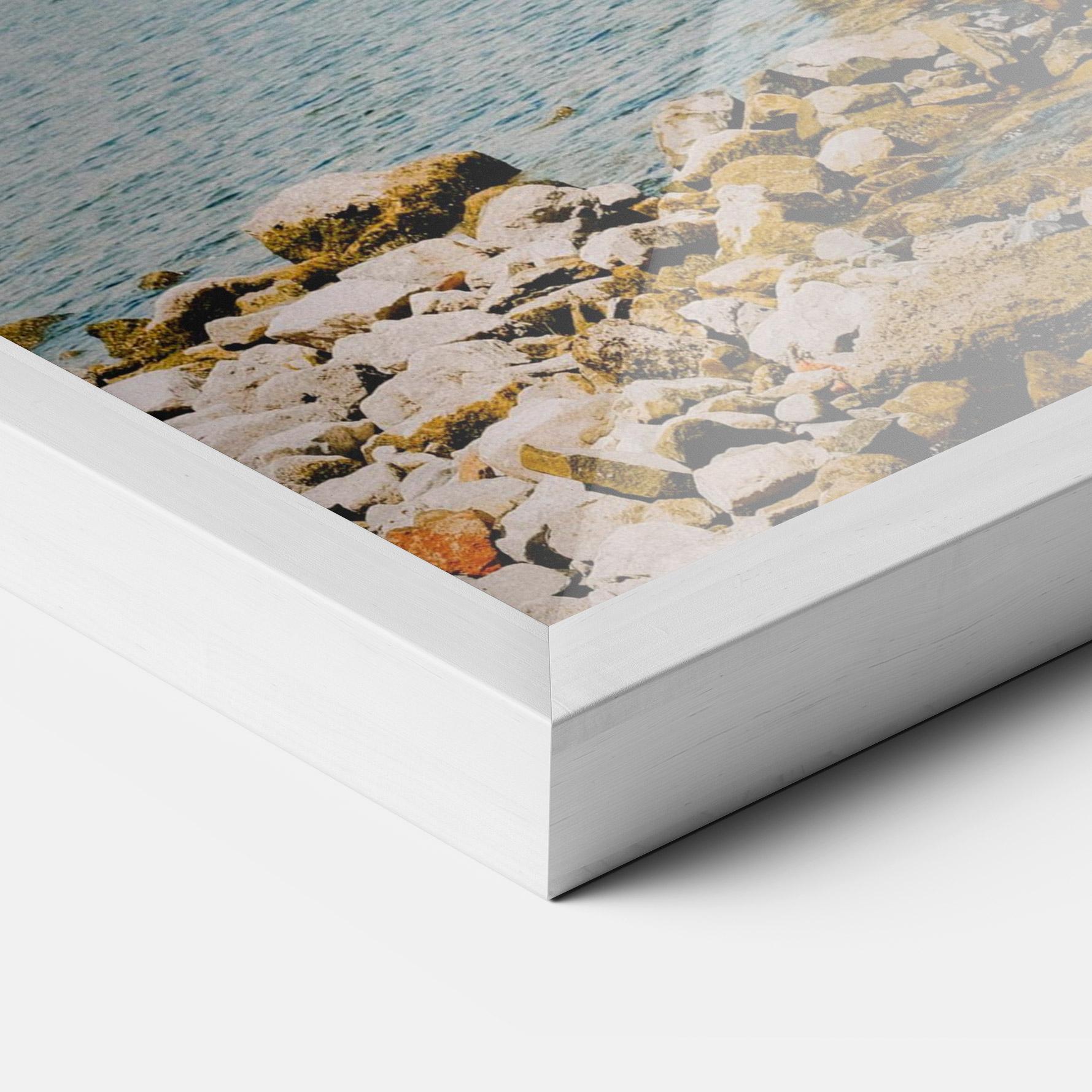 Gerahmte Poster Boat On The Lake mockup 3