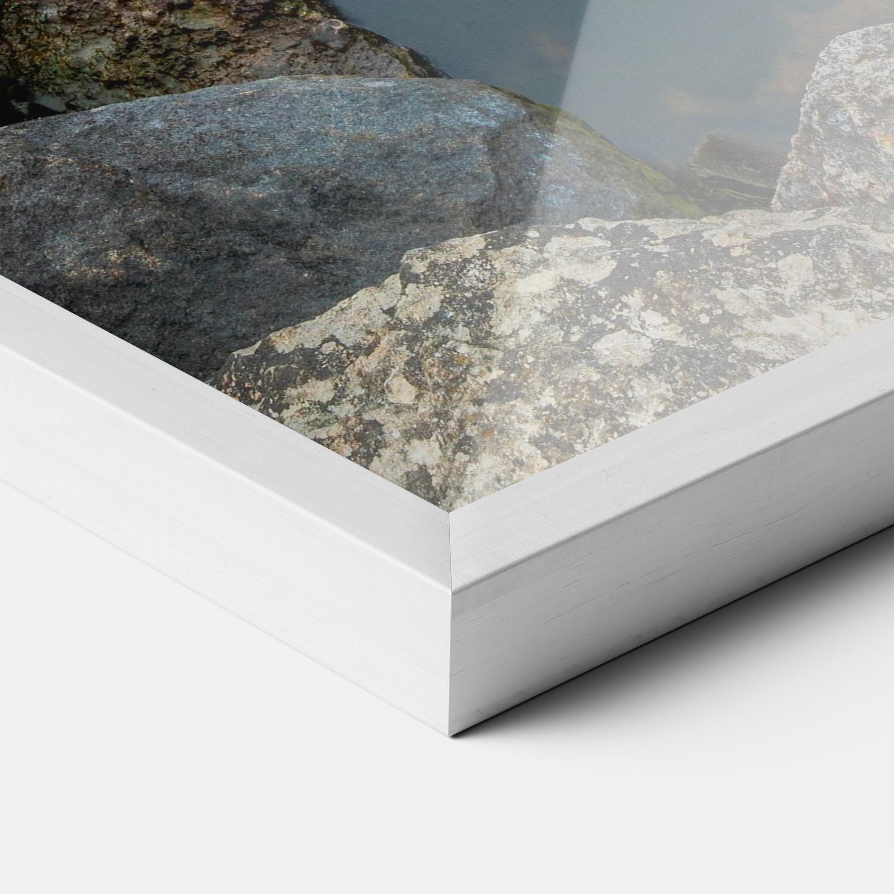 Gerahmte Poster Lake Sunset mockup 3