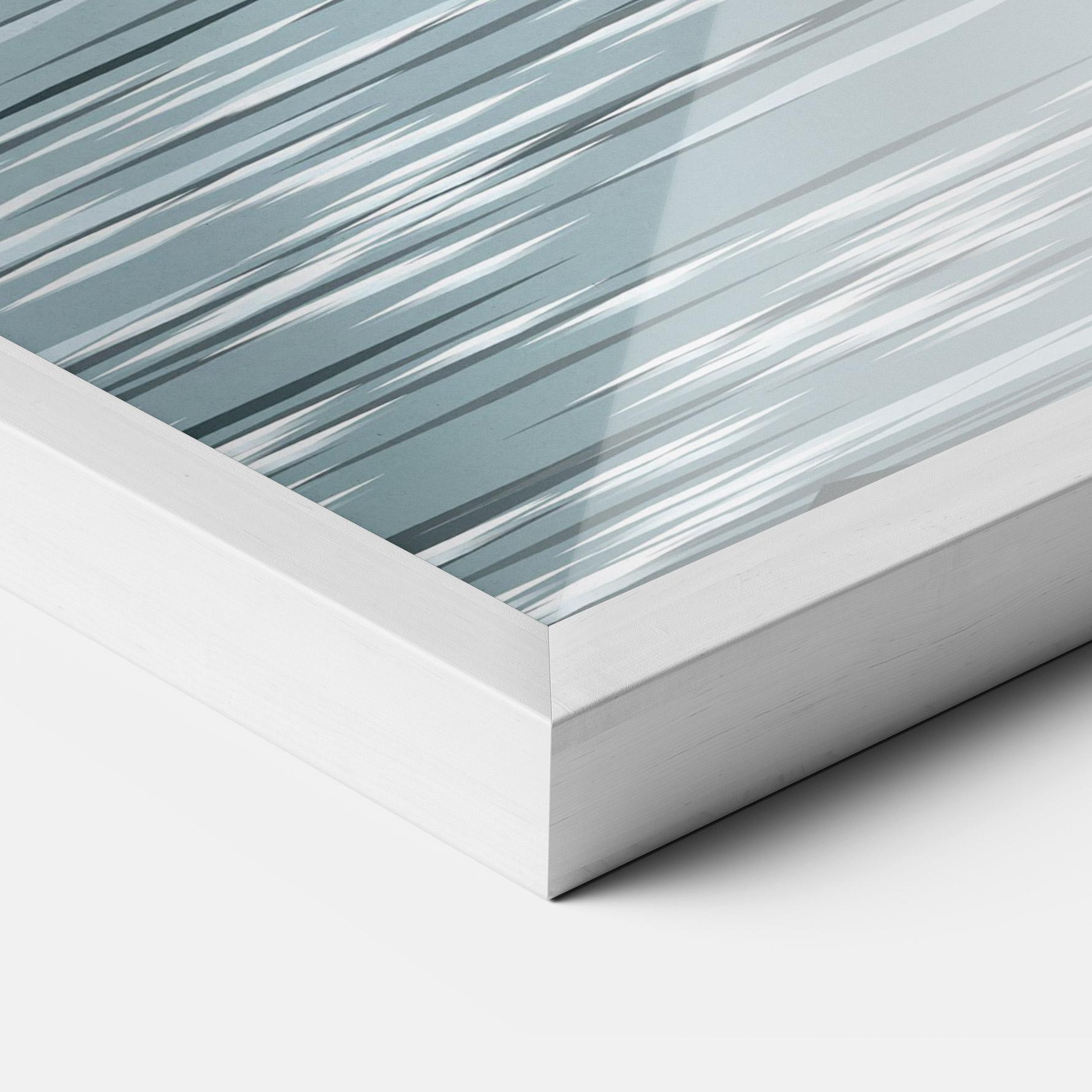 Gerahmte Poster Sparkling Lake mockup 3