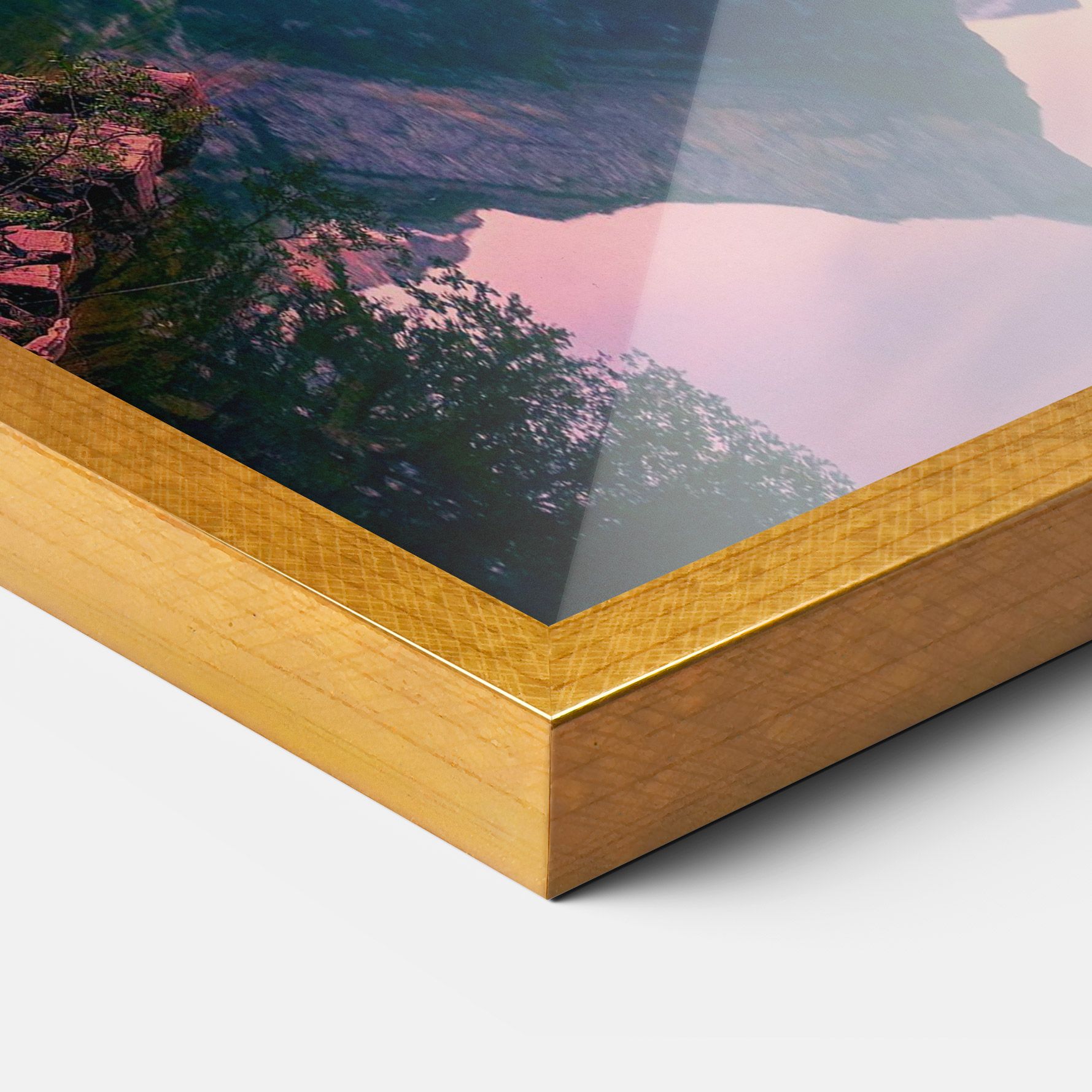 Purple Sunset Lake mockup 3