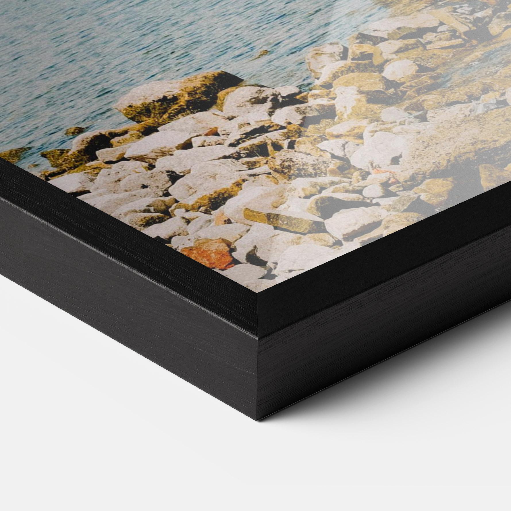 Gerahmte Poster Boat On The Lake mockup 3