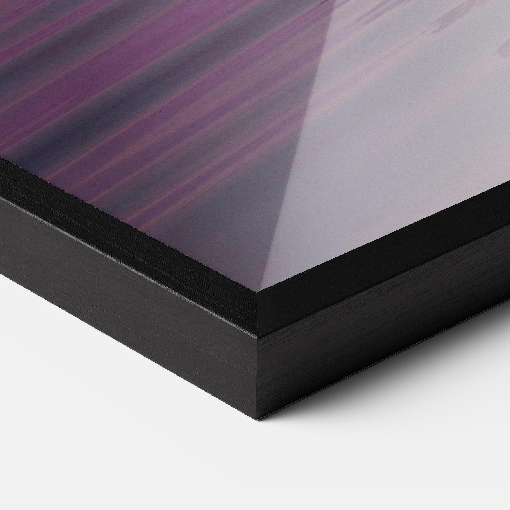 Gerahmte Poster Pink Landscape mockup 3