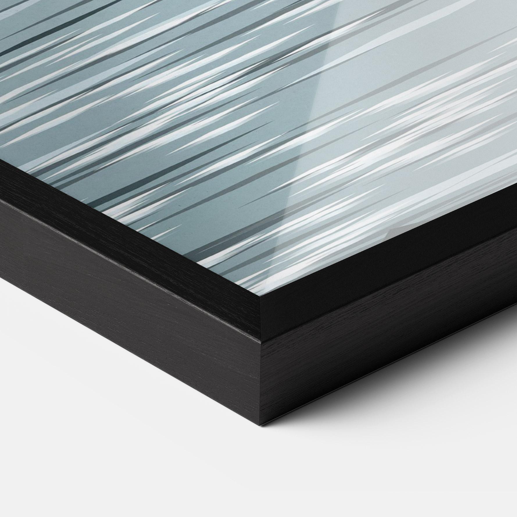 Gerahmte Poster Sparkling Lake mockup 3