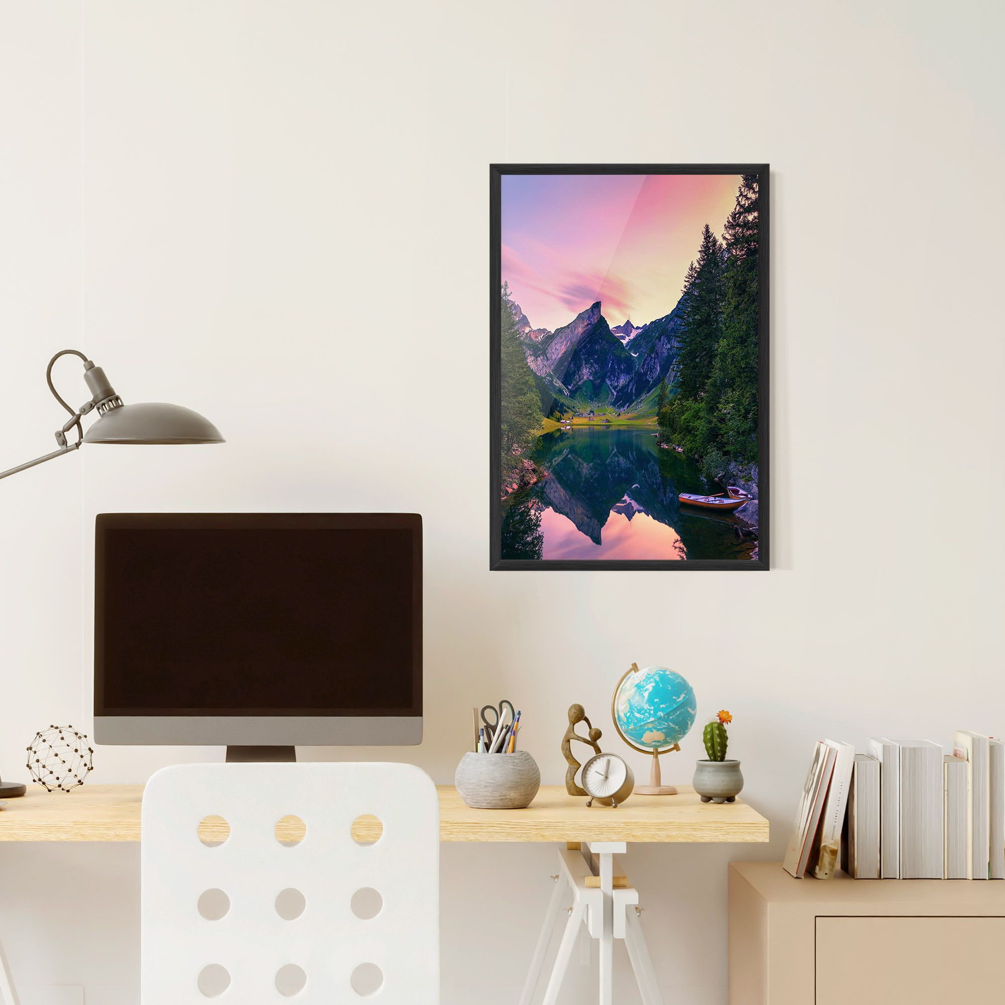 Purple Sunset Lake mockup 6