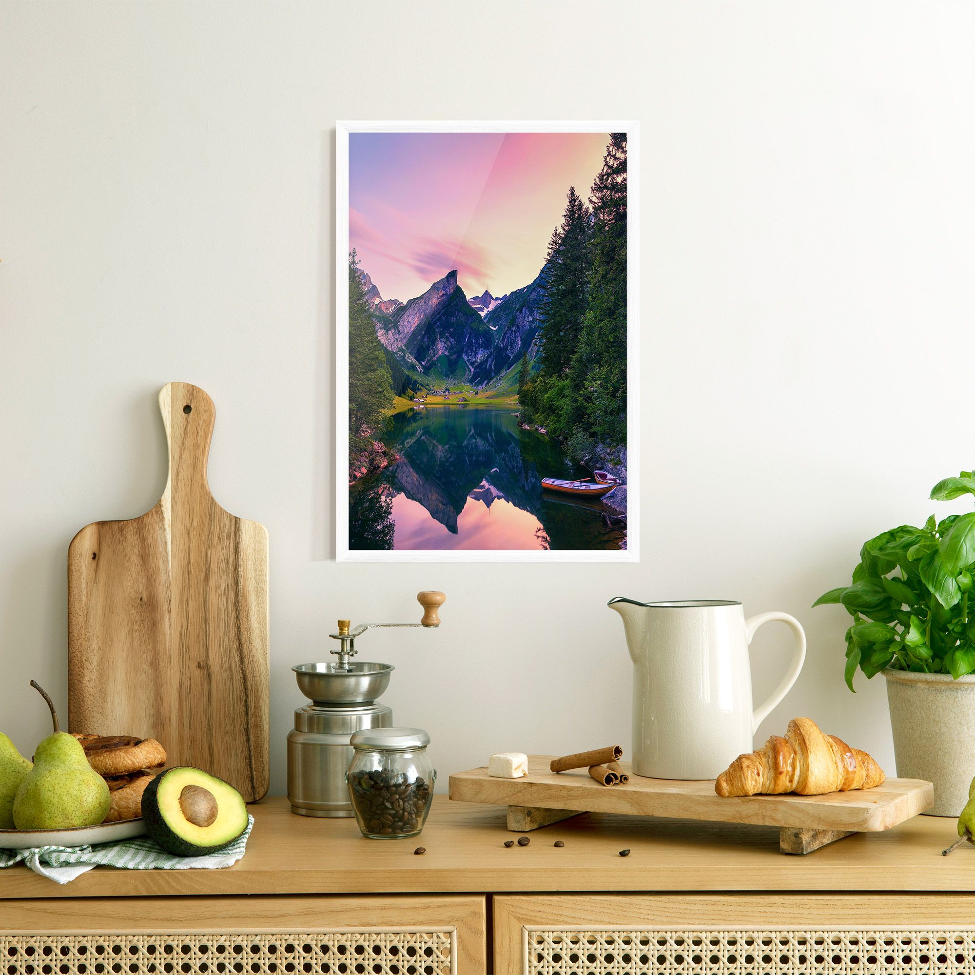 Purple Sunset Lake mockup 8