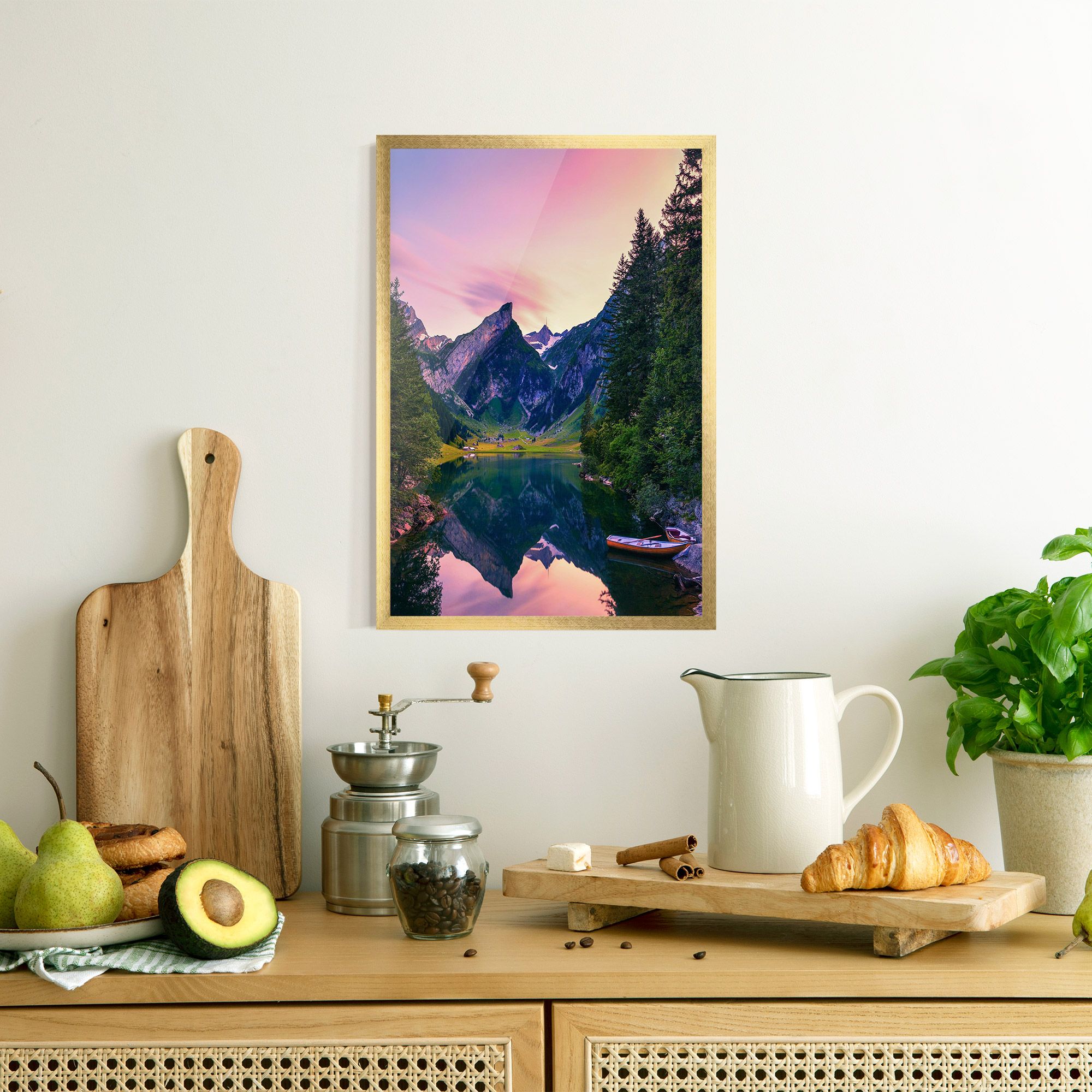 Purple Sunset Lake mockup 8