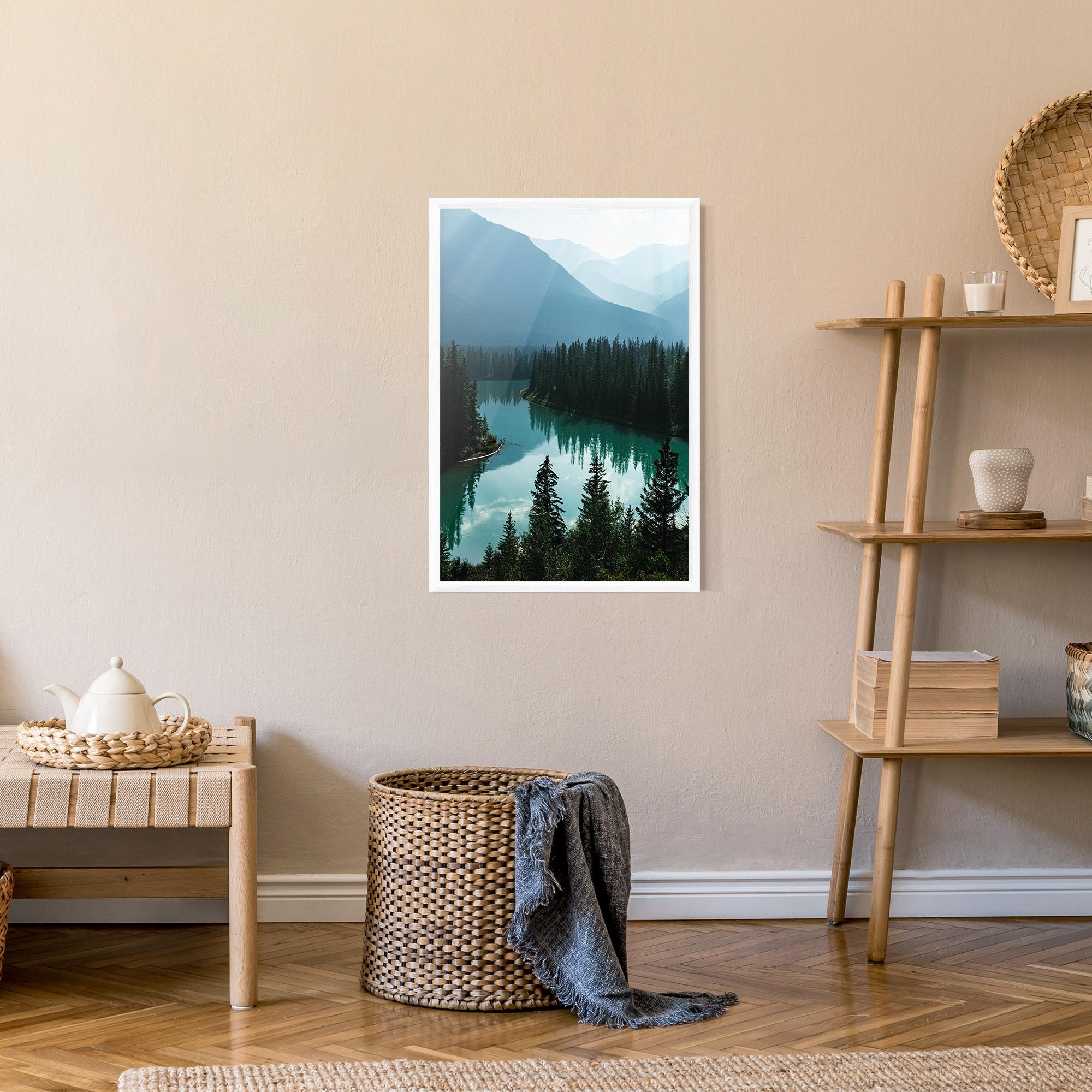 Gerahmte Poster Crystal Lake mockup 9